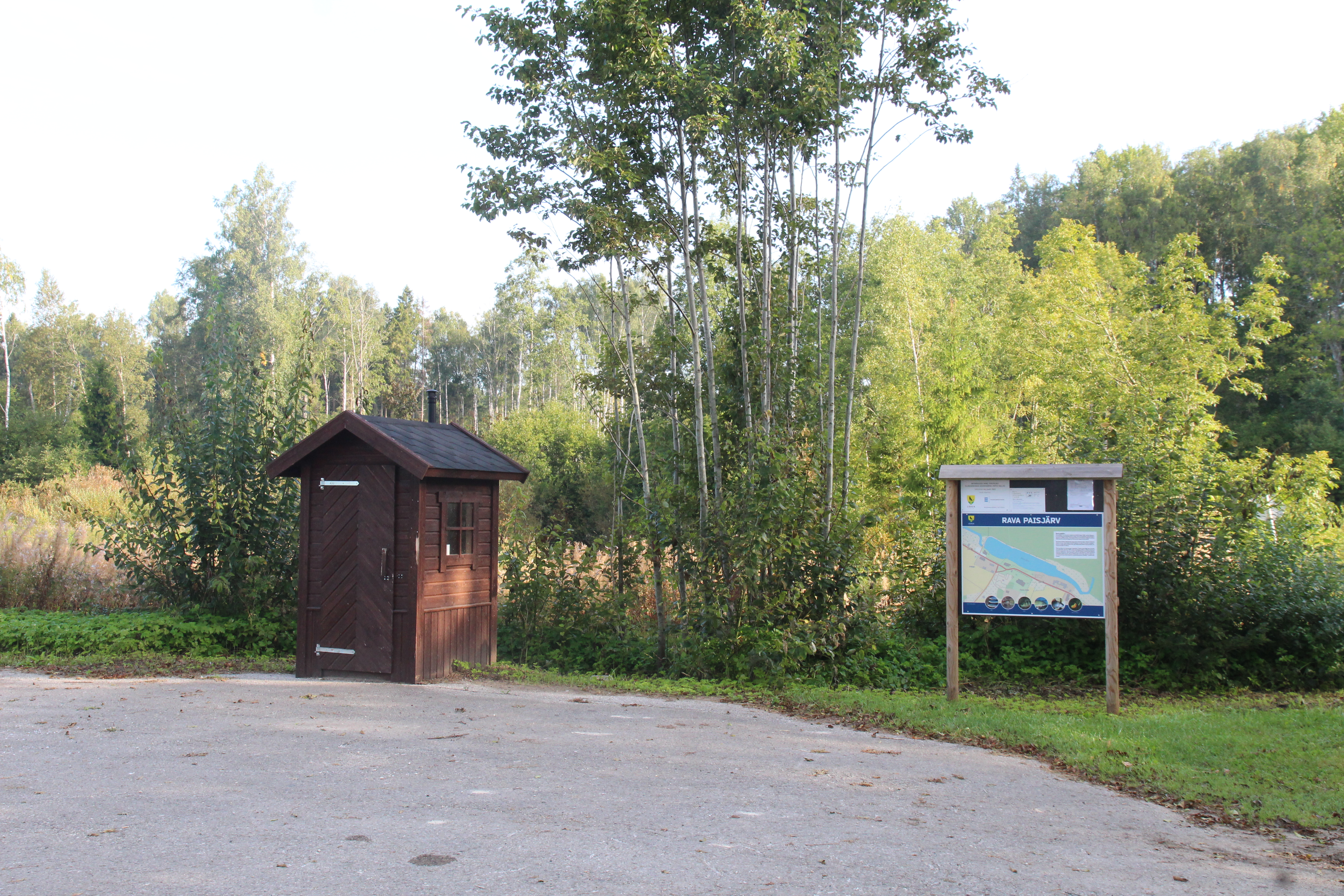 Rava järveäärne on kasutamiseks valmis