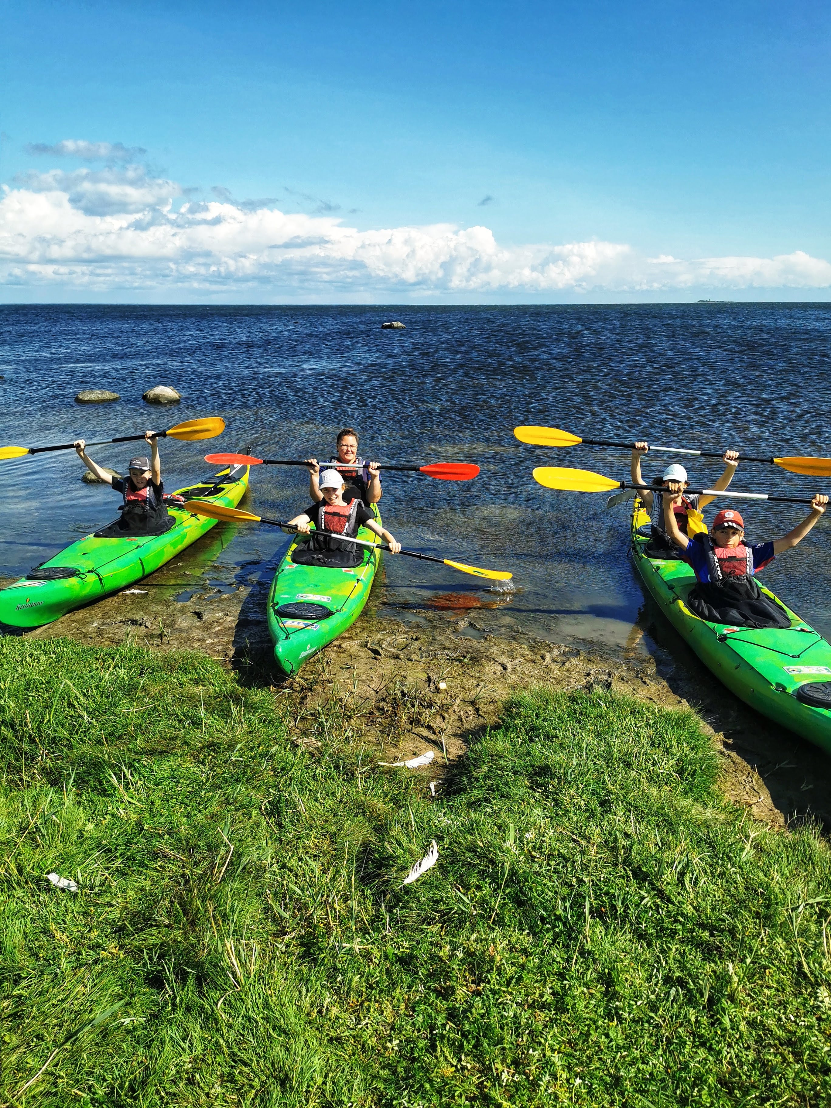 Kayak trip for families to Manija Island