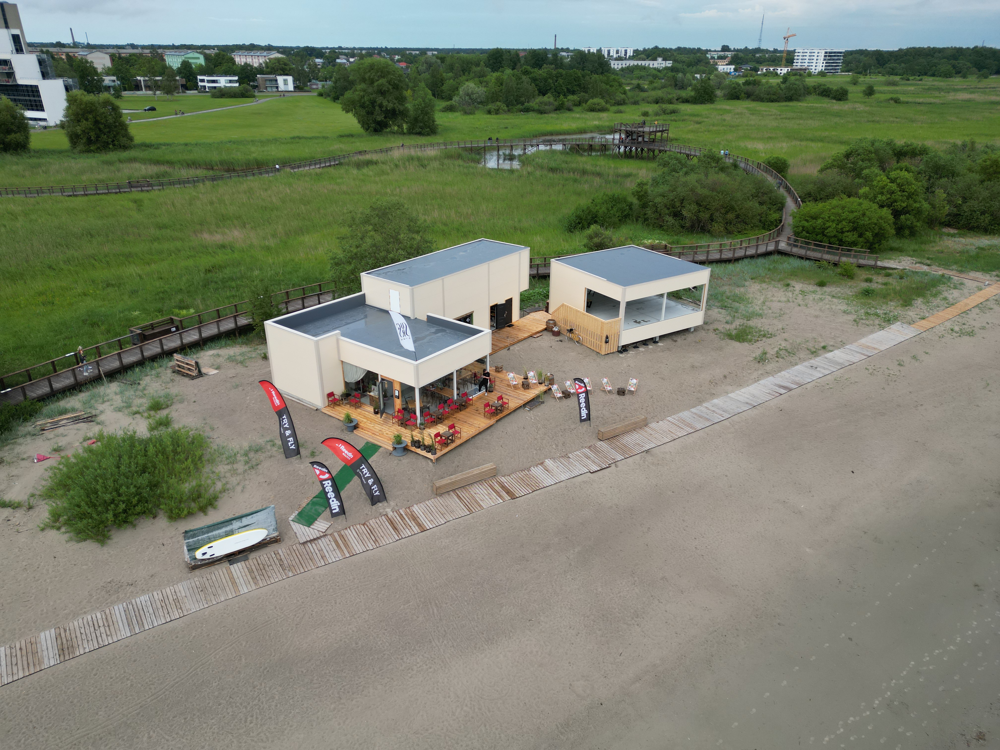 Surf 'n' Soul Beach Club on Pärnu Beach