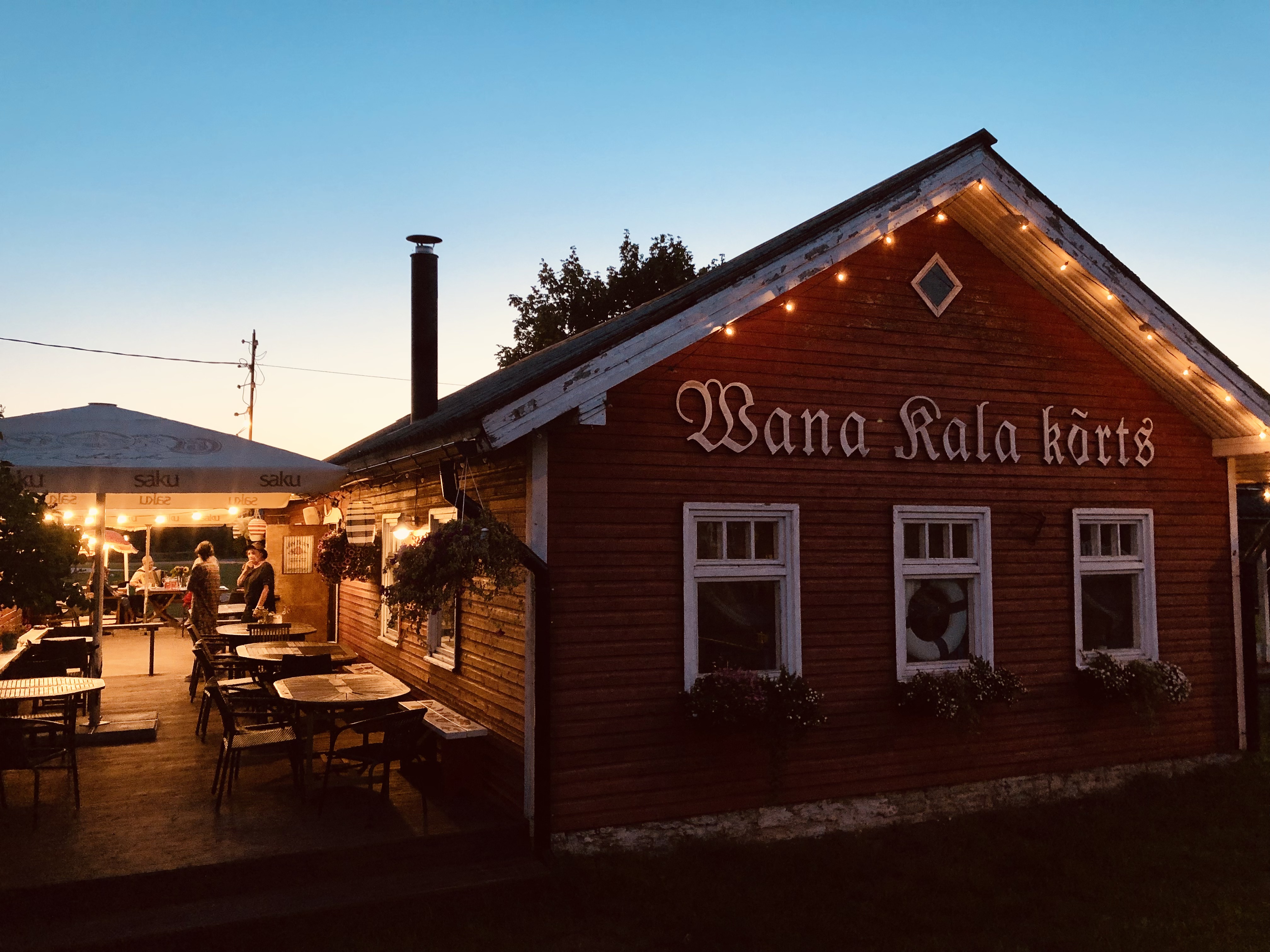 Wana Kala Kõrts restoran Lahemaal