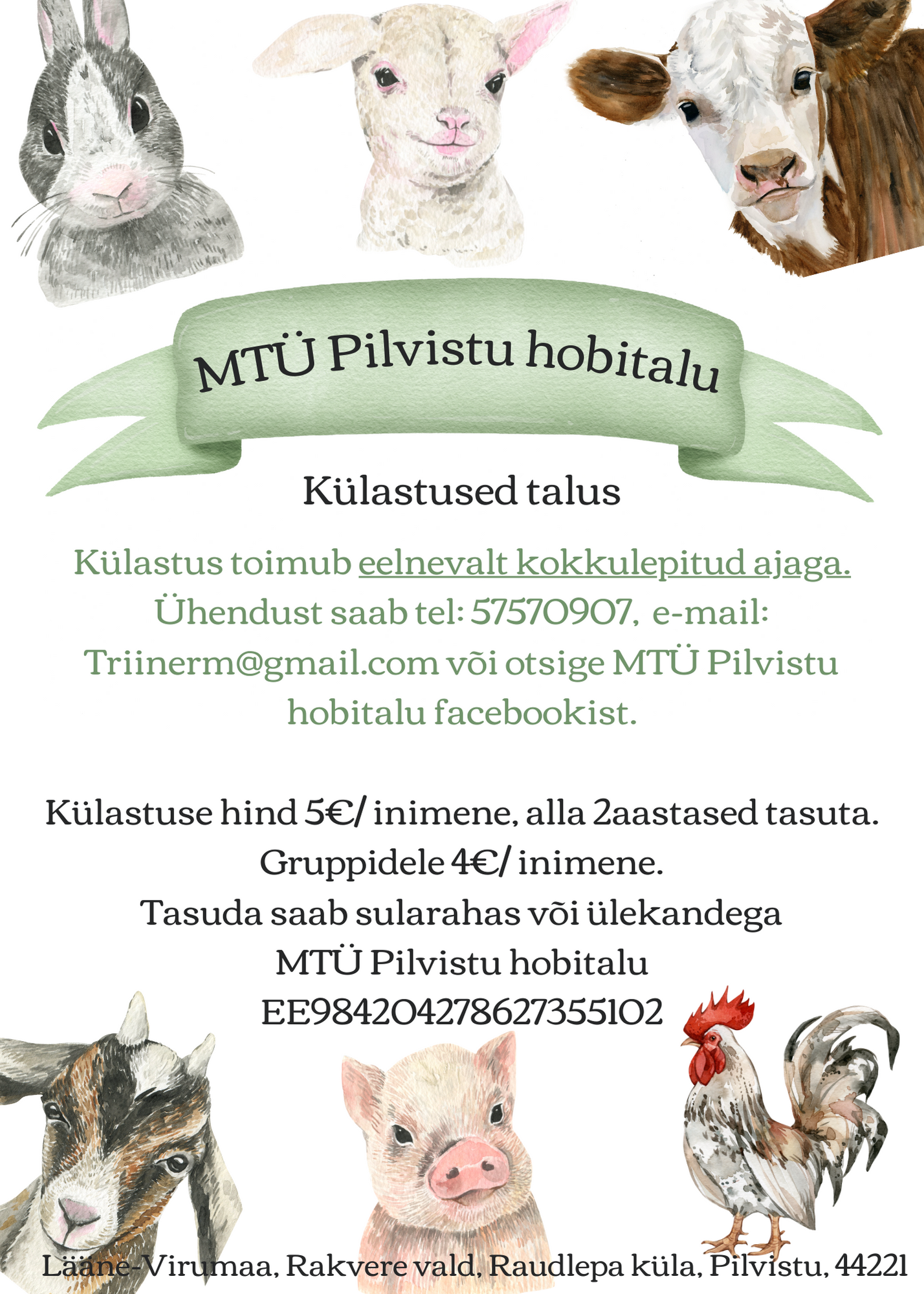 MTÜ külastuse info