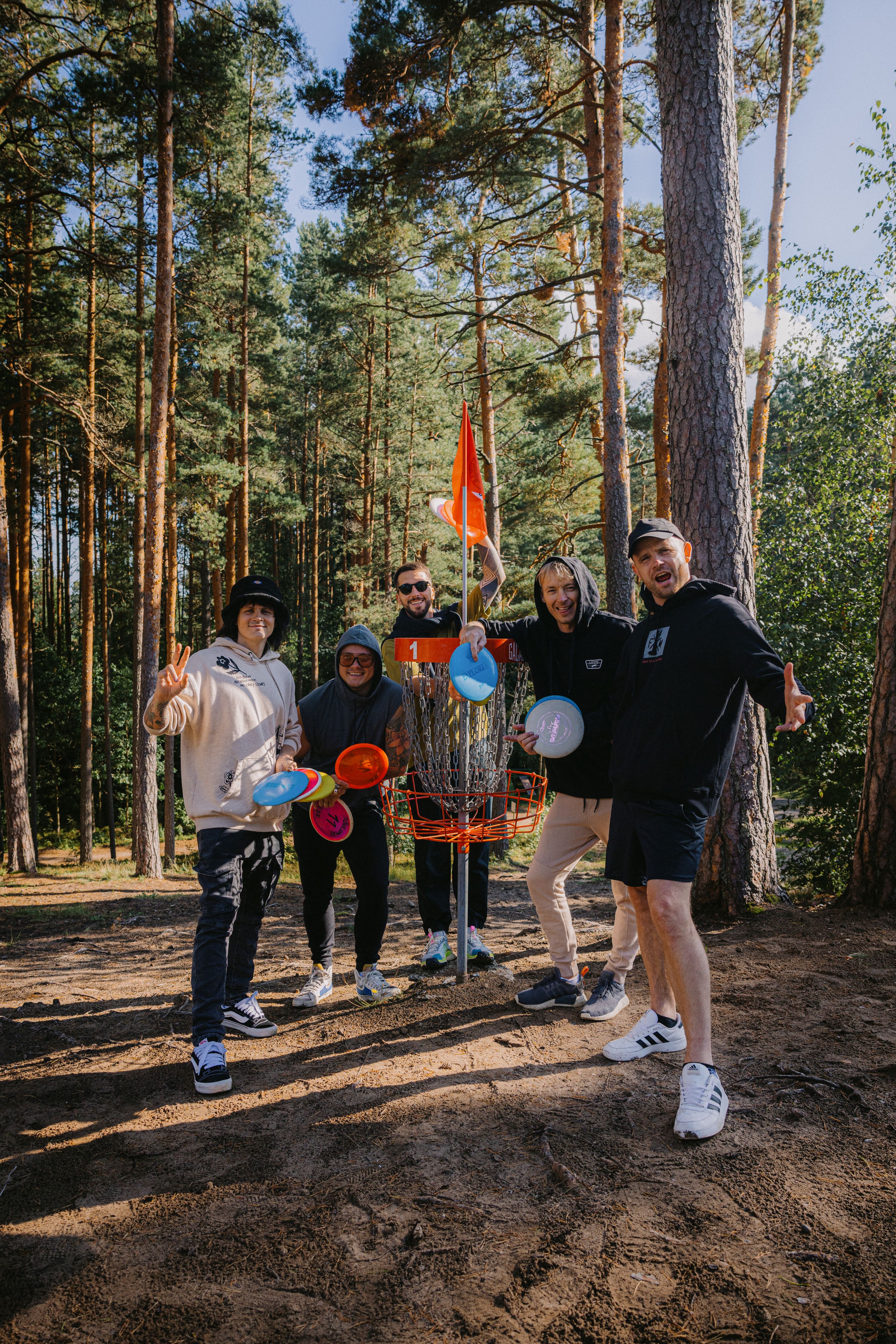 Jõulumäen terveysliikuntakeskuksen frisbeegolfpuisto