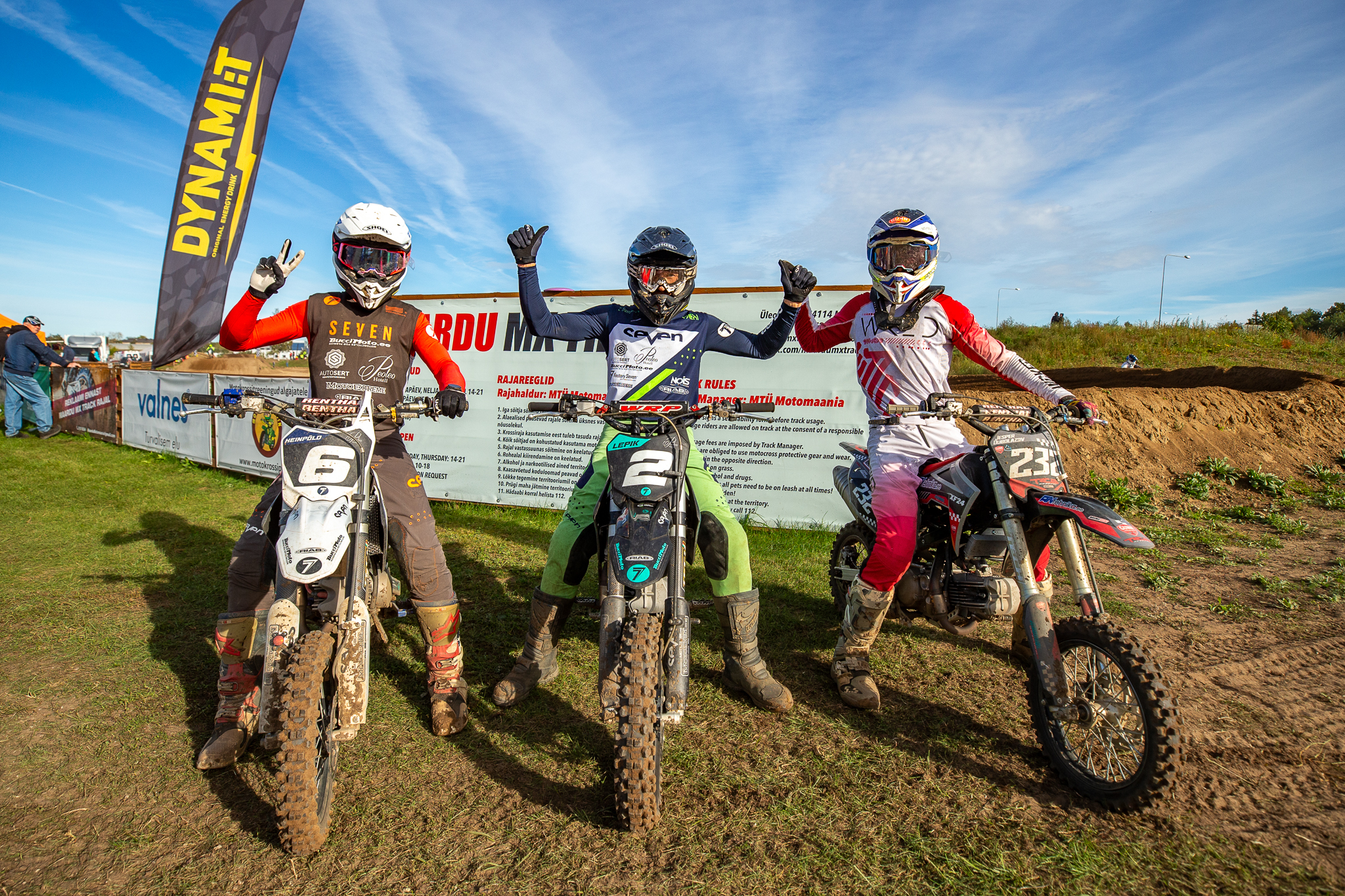 Pitbike Riders Maardu MX Track motokrossi rajal