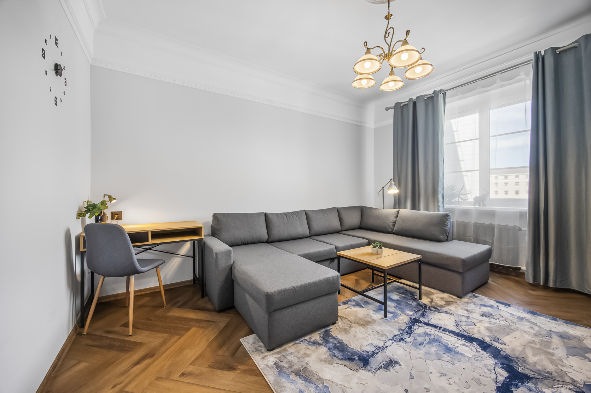 Light-filled living room