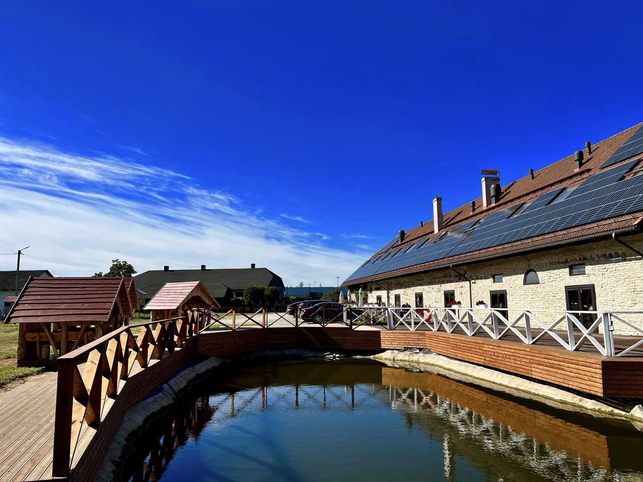 Kurna Mõisa restorani terrass