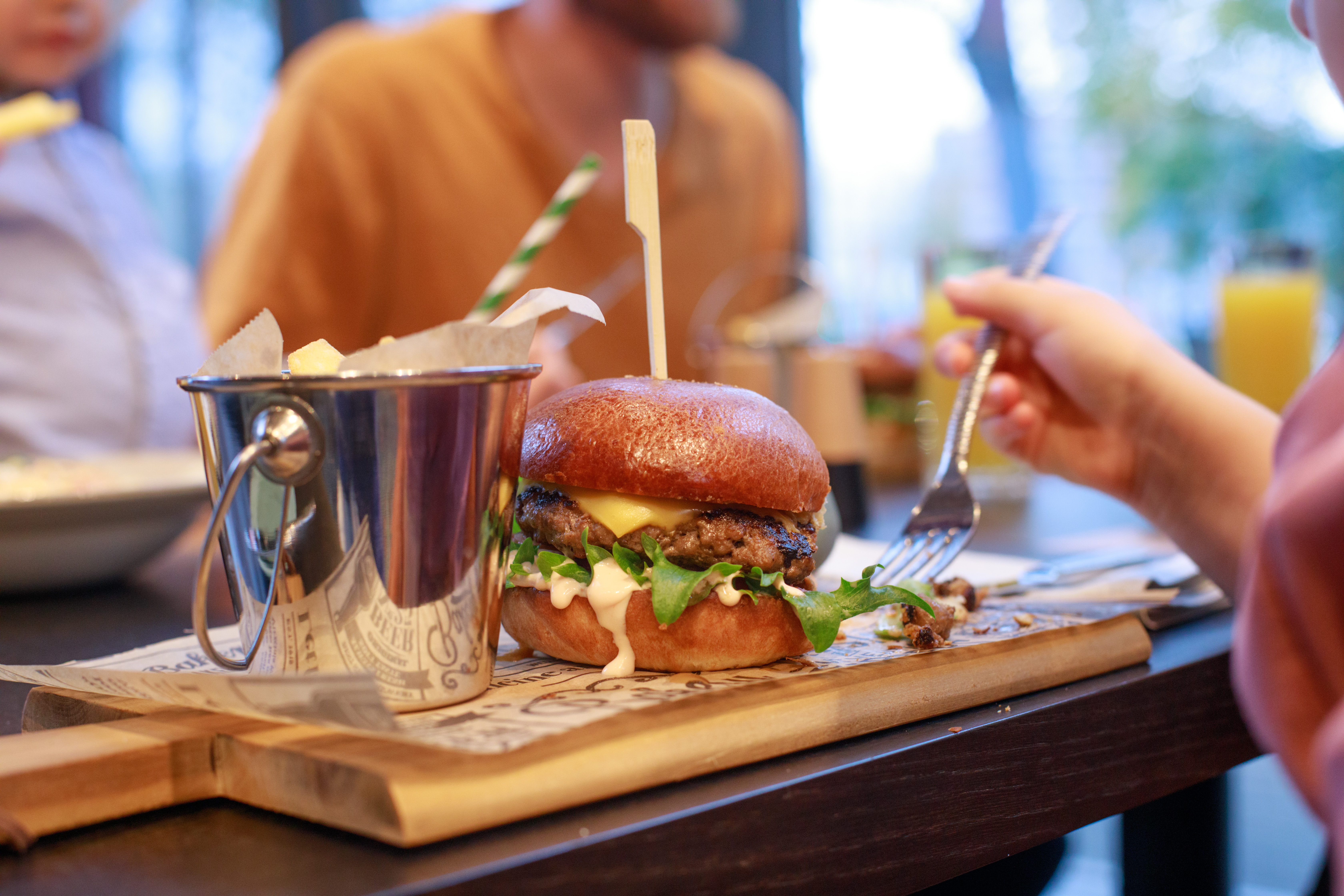 Pubi Scottish House hamburger