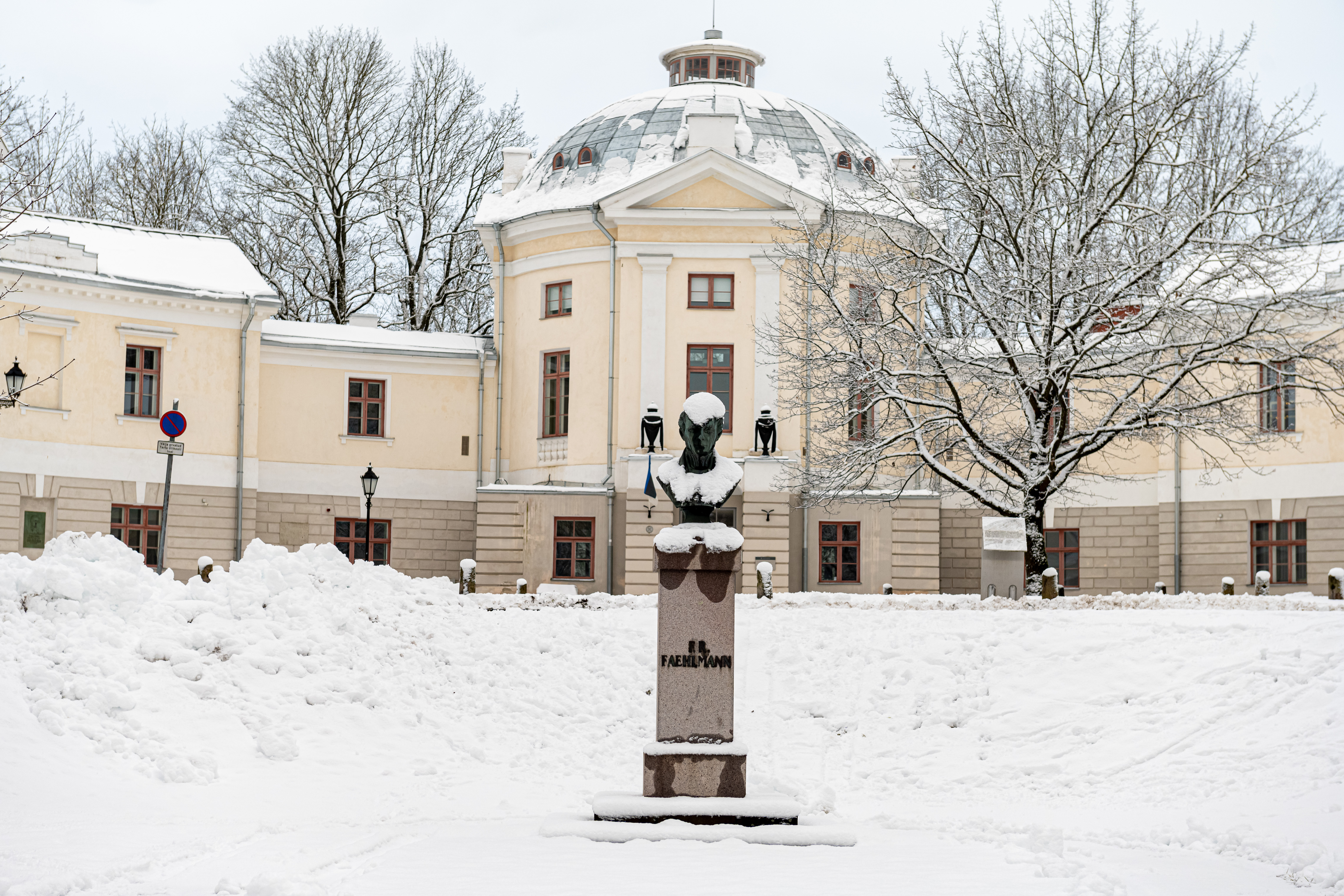 Vana anatoomikum Tartus ja F. R. Faehlmanni monument