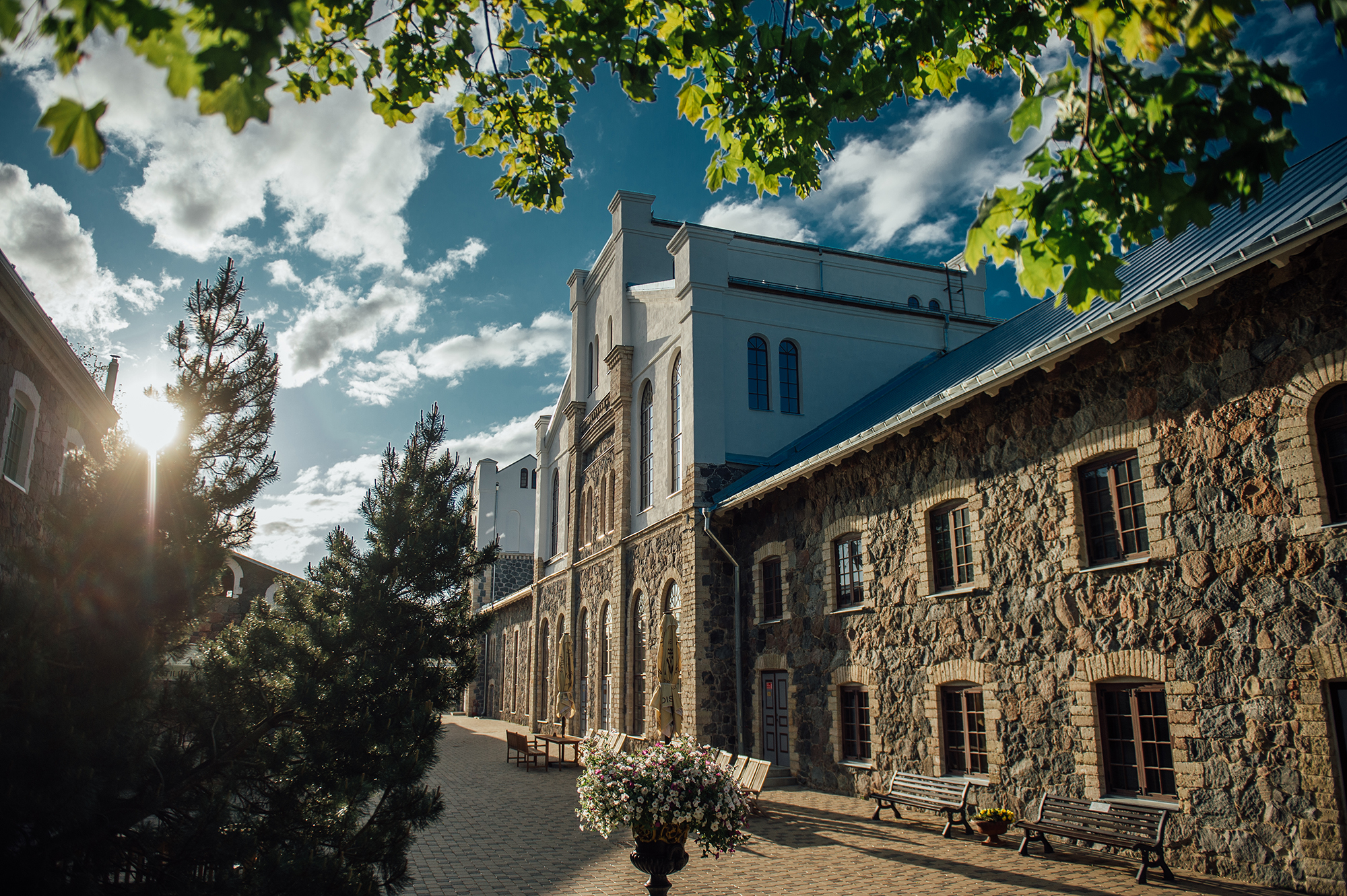 Distillery from the outside, since 1887