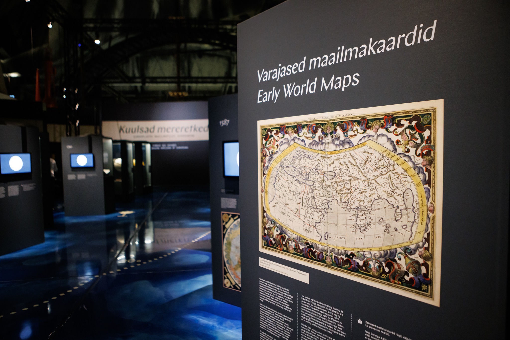 Varhaiset maailmankartat näyttelyssä Viron merenmuseossa