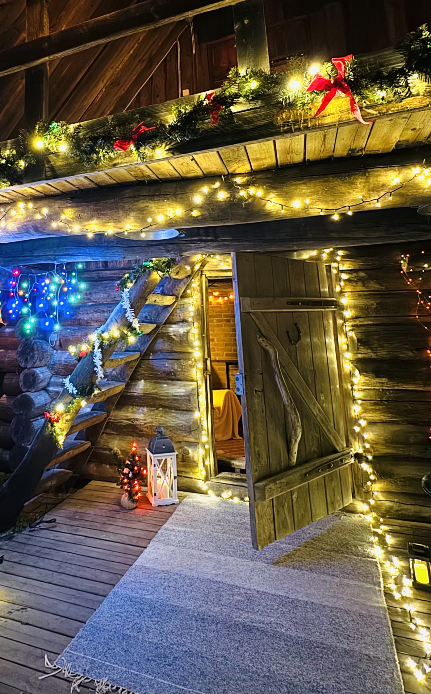 Jõulumaja Jõuluvana külastus