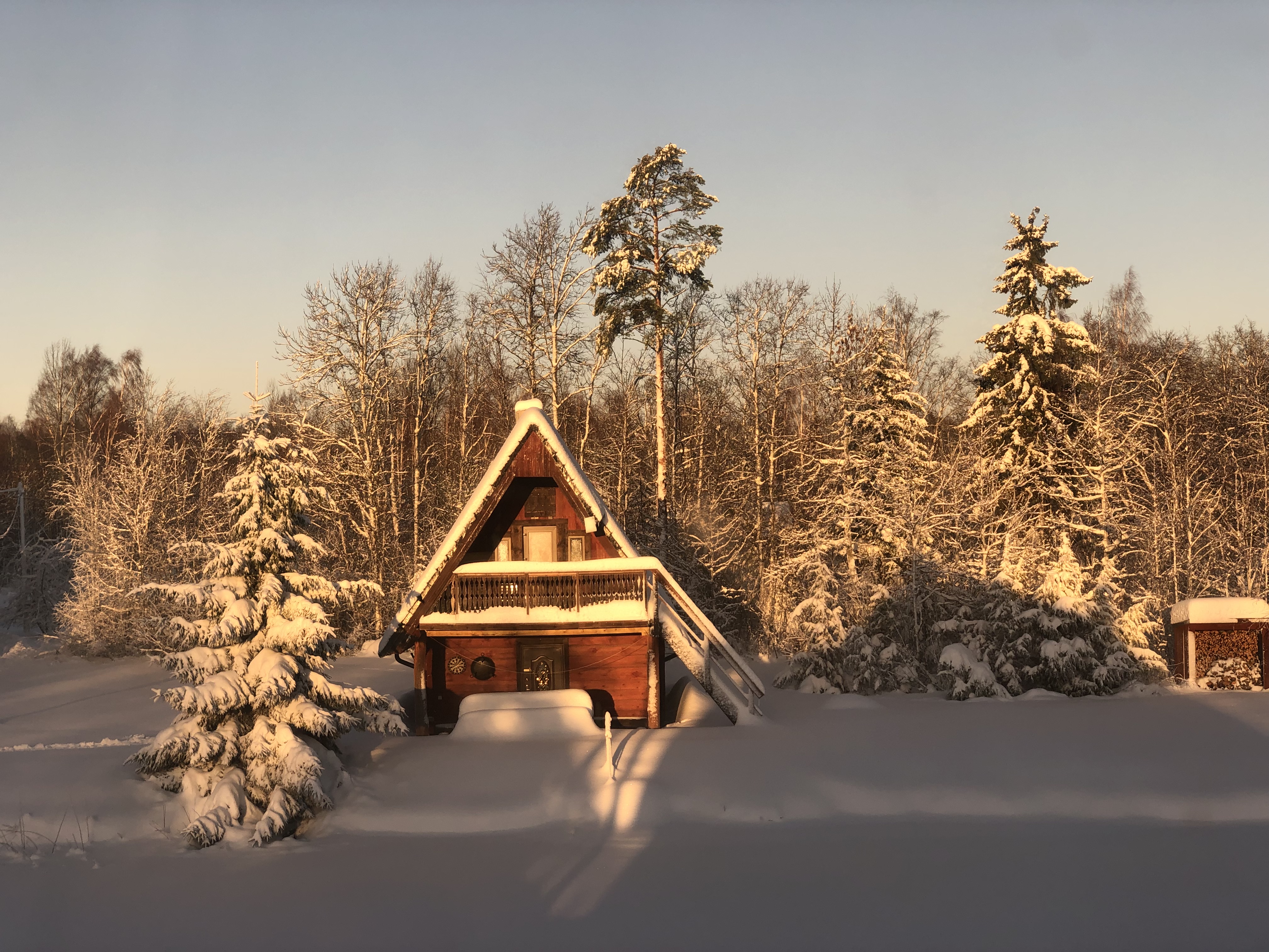 Holiday home in winter