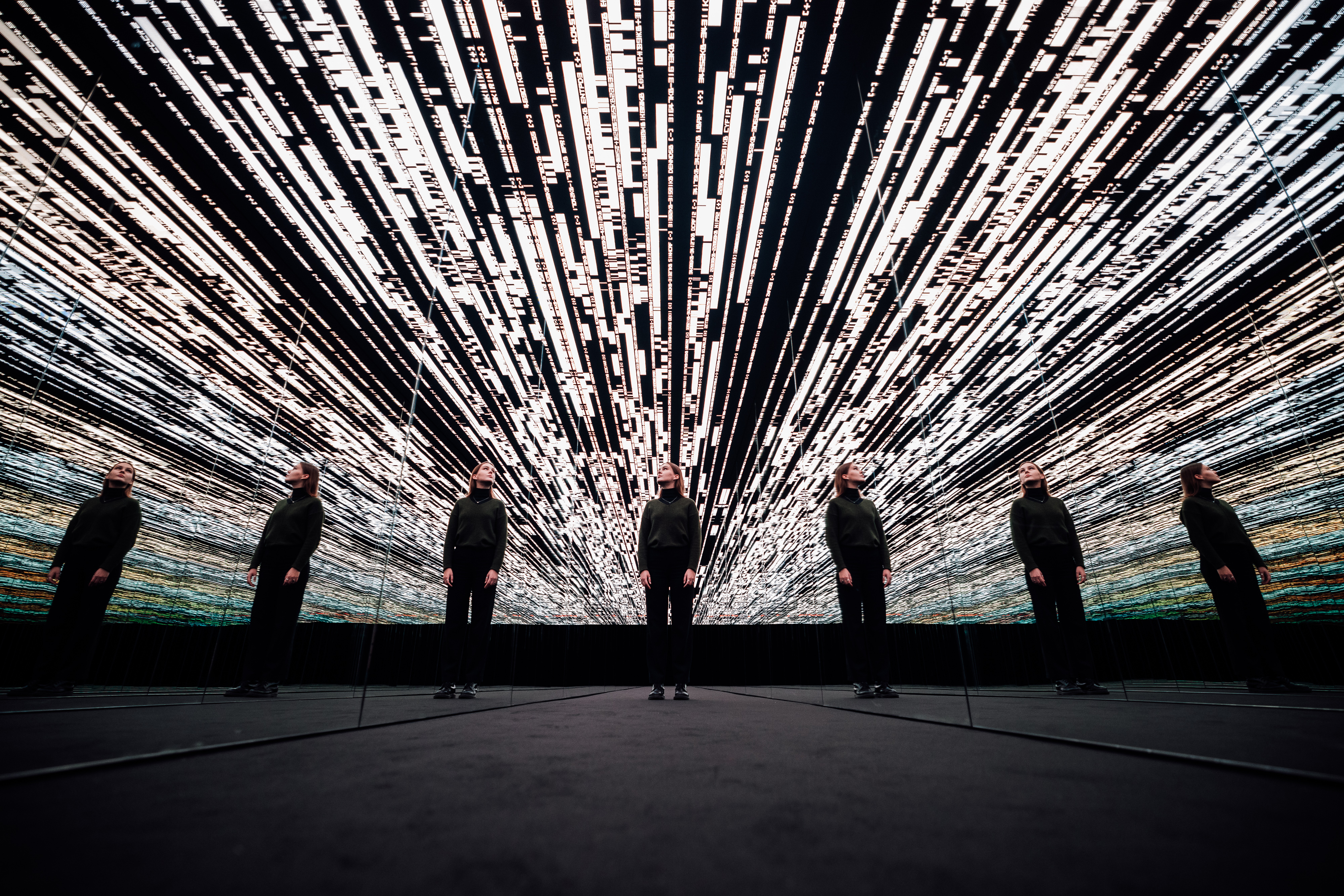 Ryoji Ikeda, the world-renowned Japanese artist and composer, is presenting his solo exhibition at the Estonian National Museum. The exhibition connec