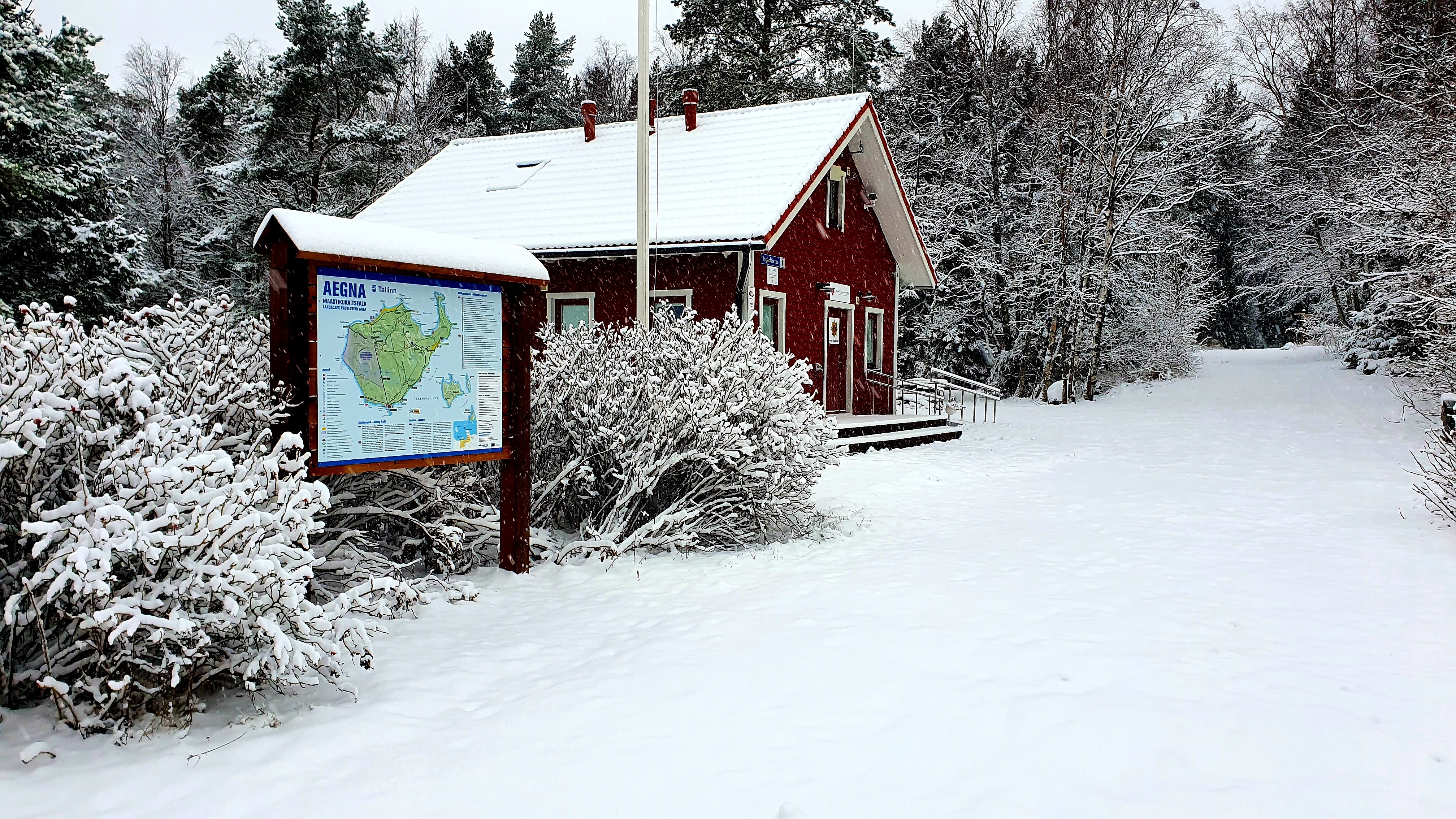 Winter Port of Aegna