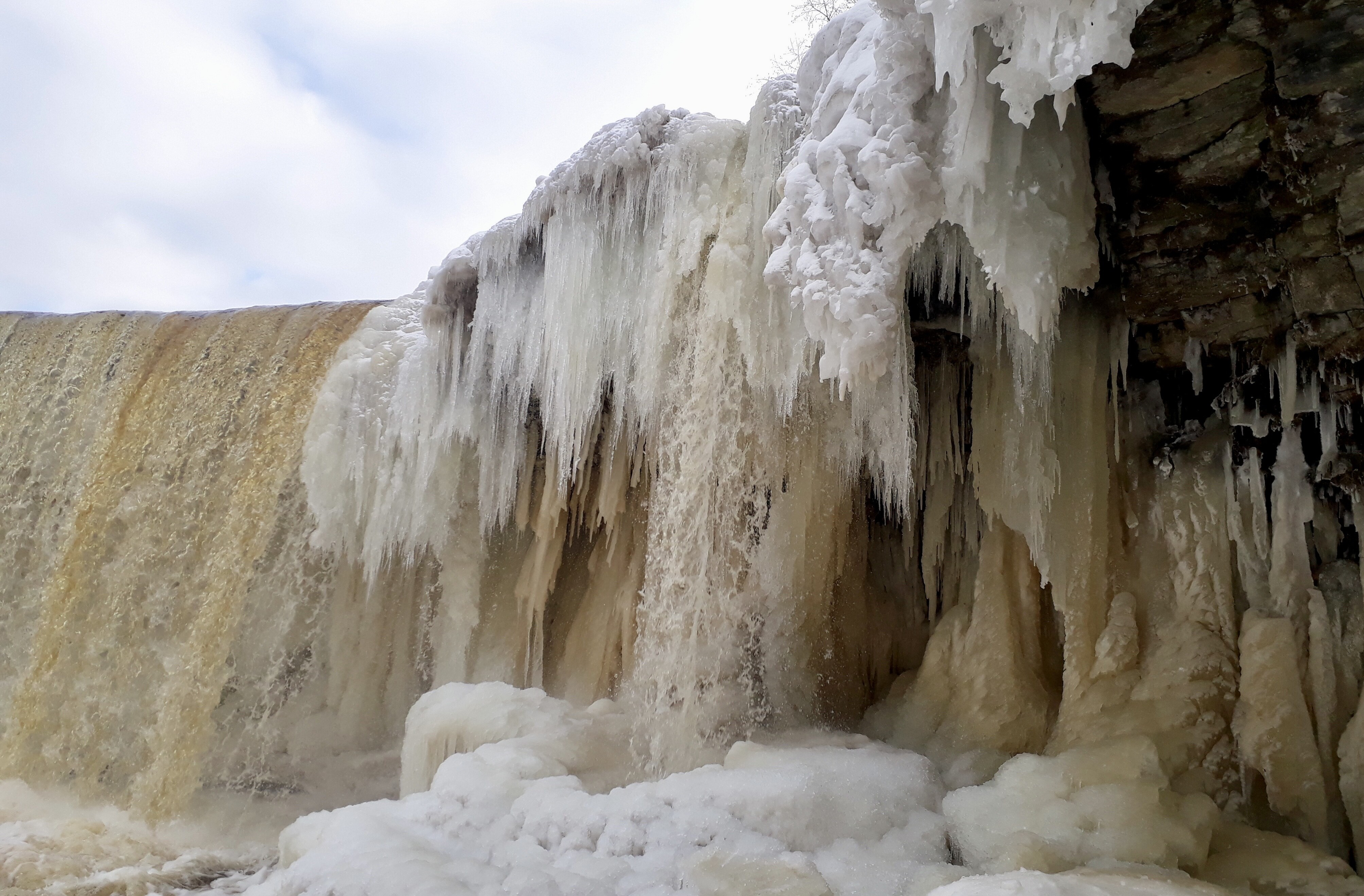 Frozen Jägala Waterfall