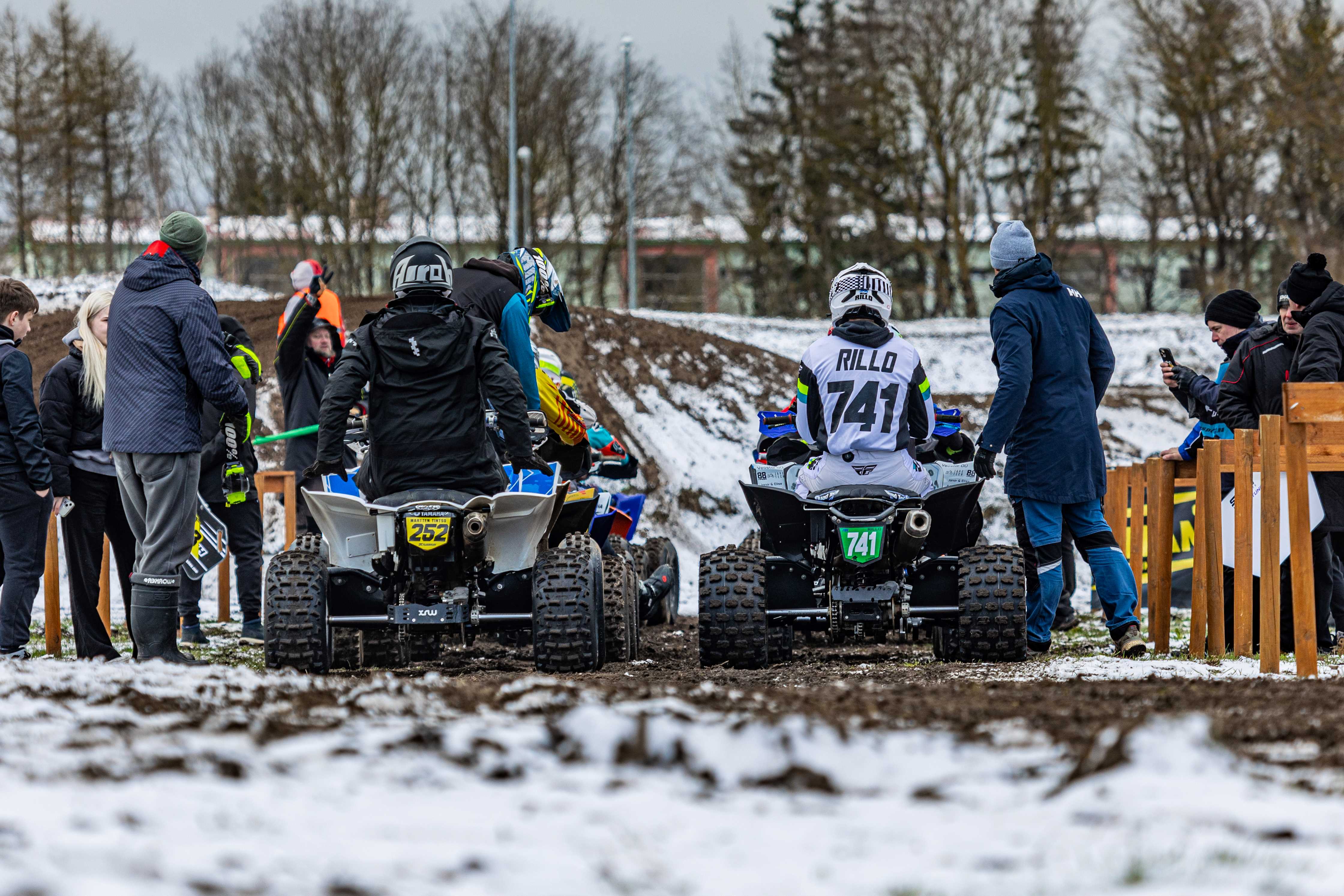 Maardu MX Track motokrossi rada, Quadid talvel