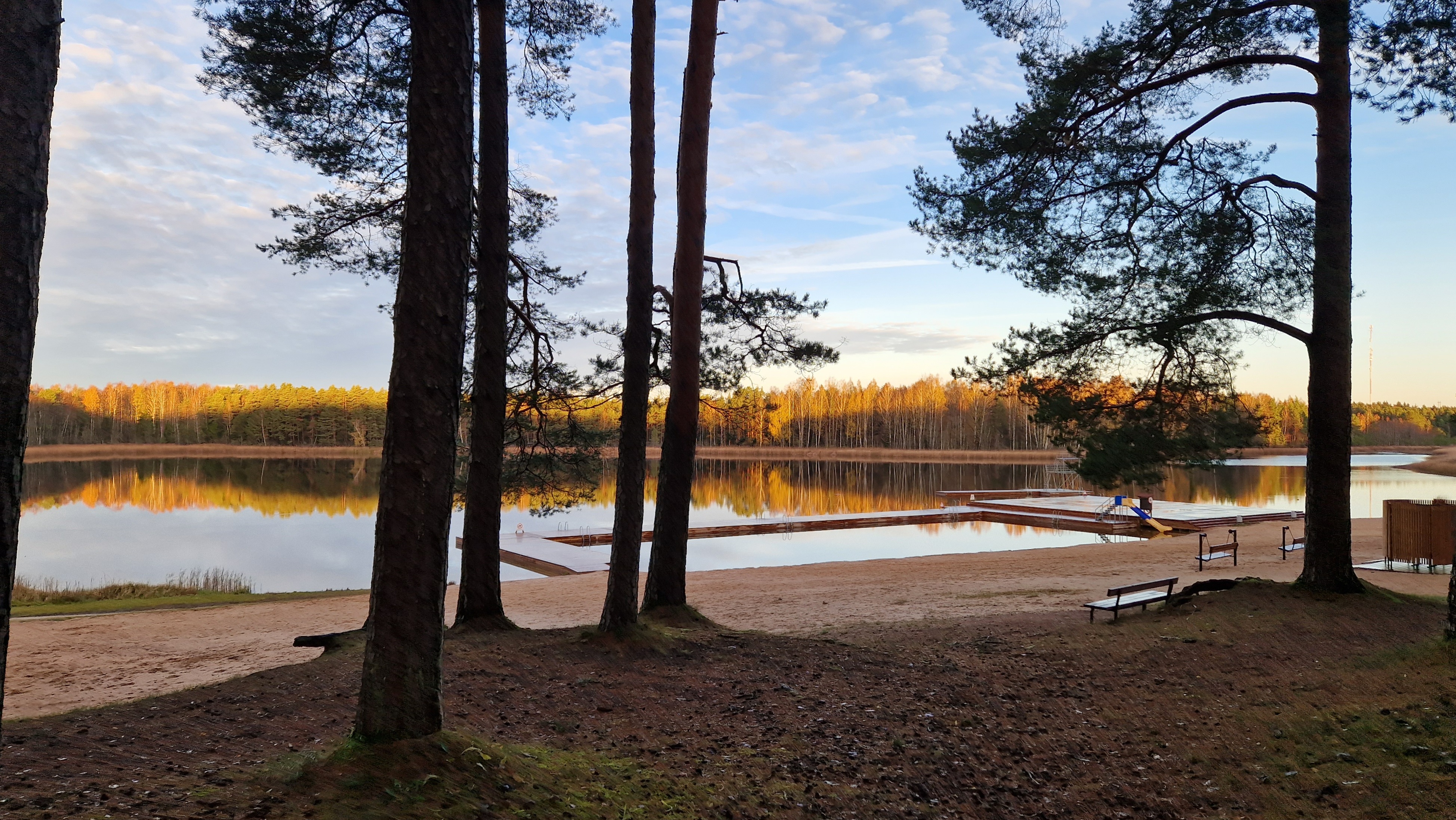 Verevi järv sügisel