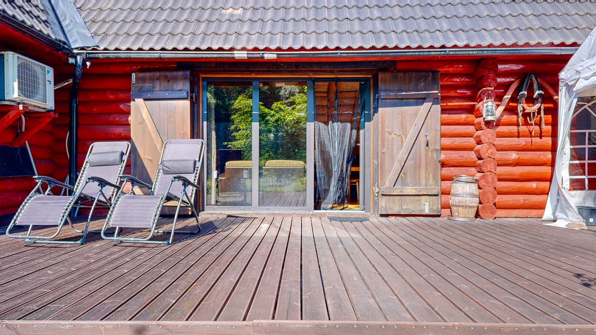 Terrace of the house