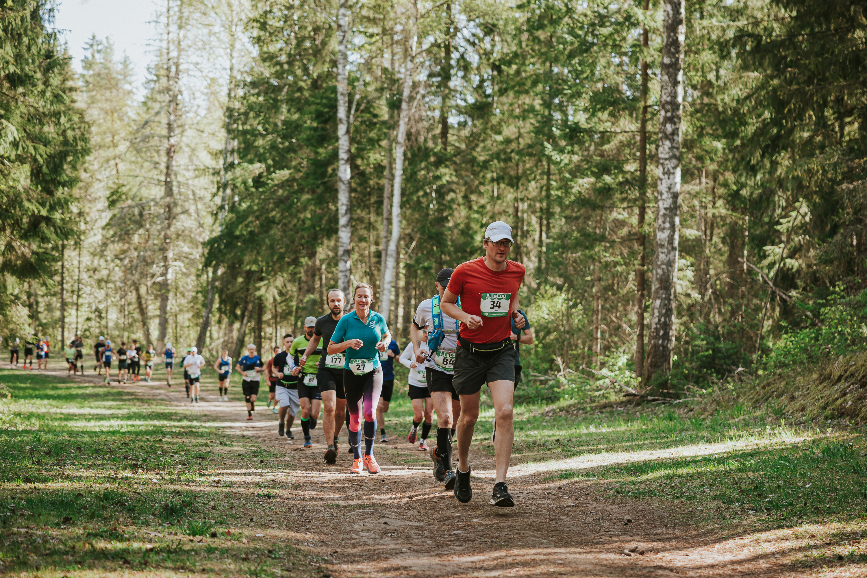 Tarton Maastomaraton kulkee metsäteitä pitkin