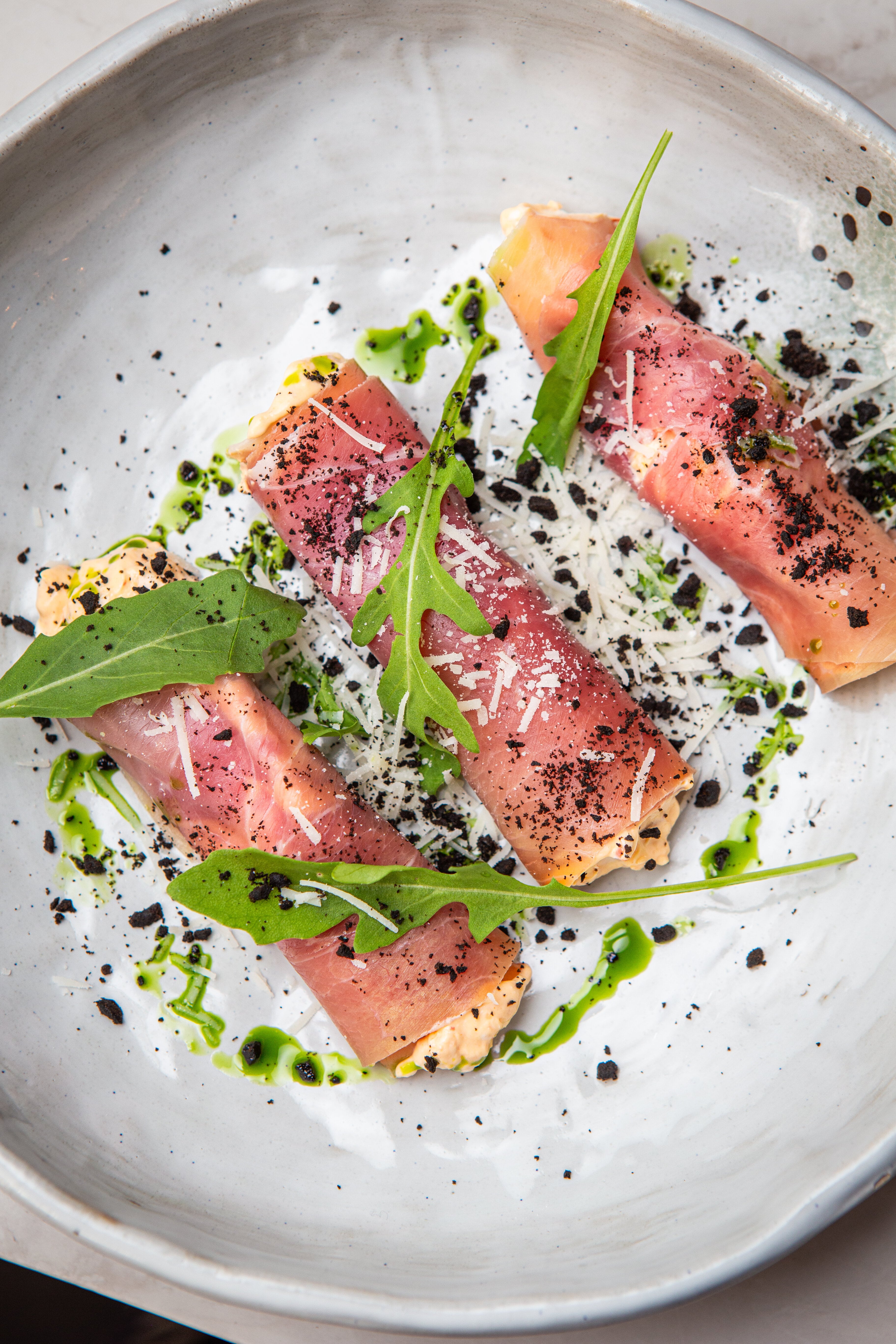 Prosciutto-Rollen