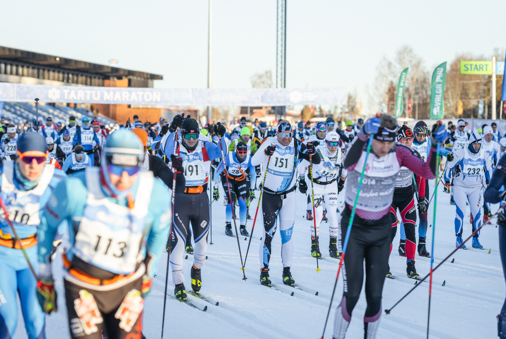 Tartu Maratoni start