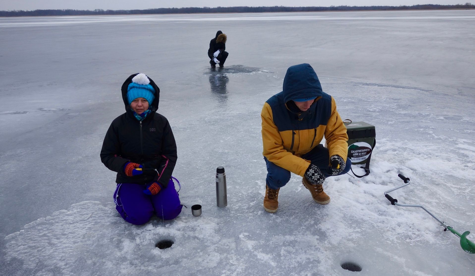 Fishing at Veskijärv