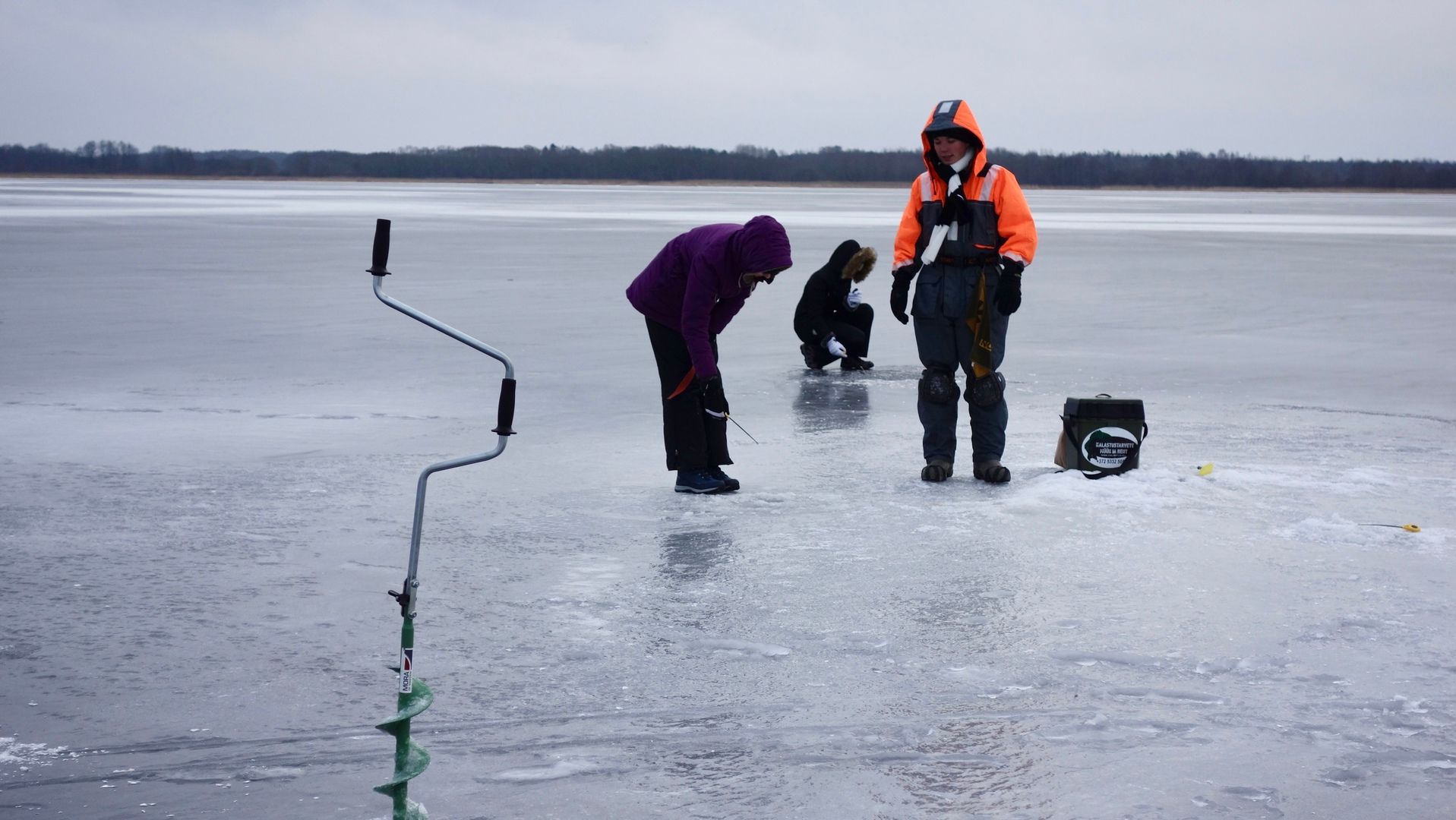 Ice fishing the Estonian way