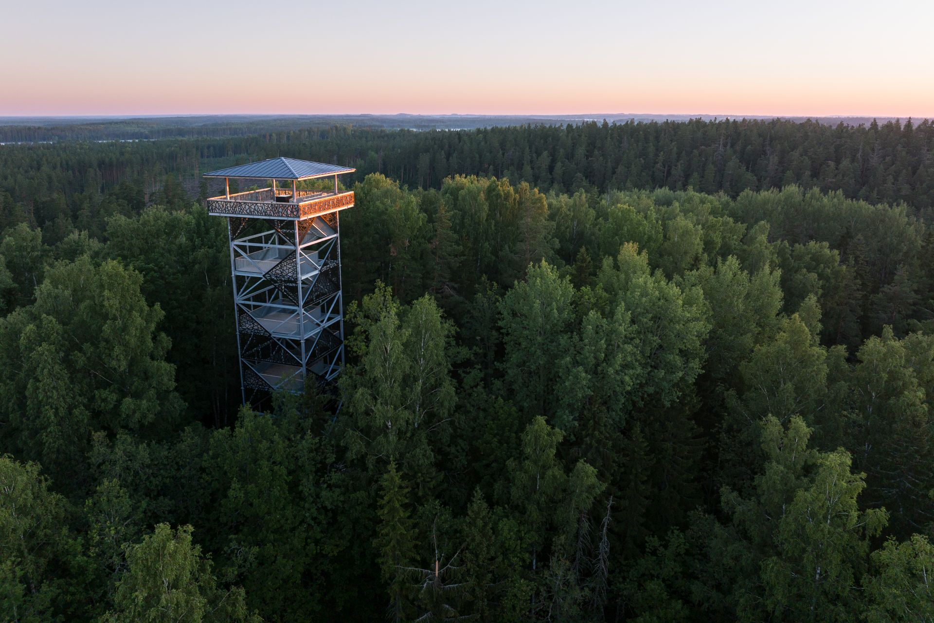 Eesti-Läti pärandkultuuri ühisrada, Tellingumäe vaatetorn