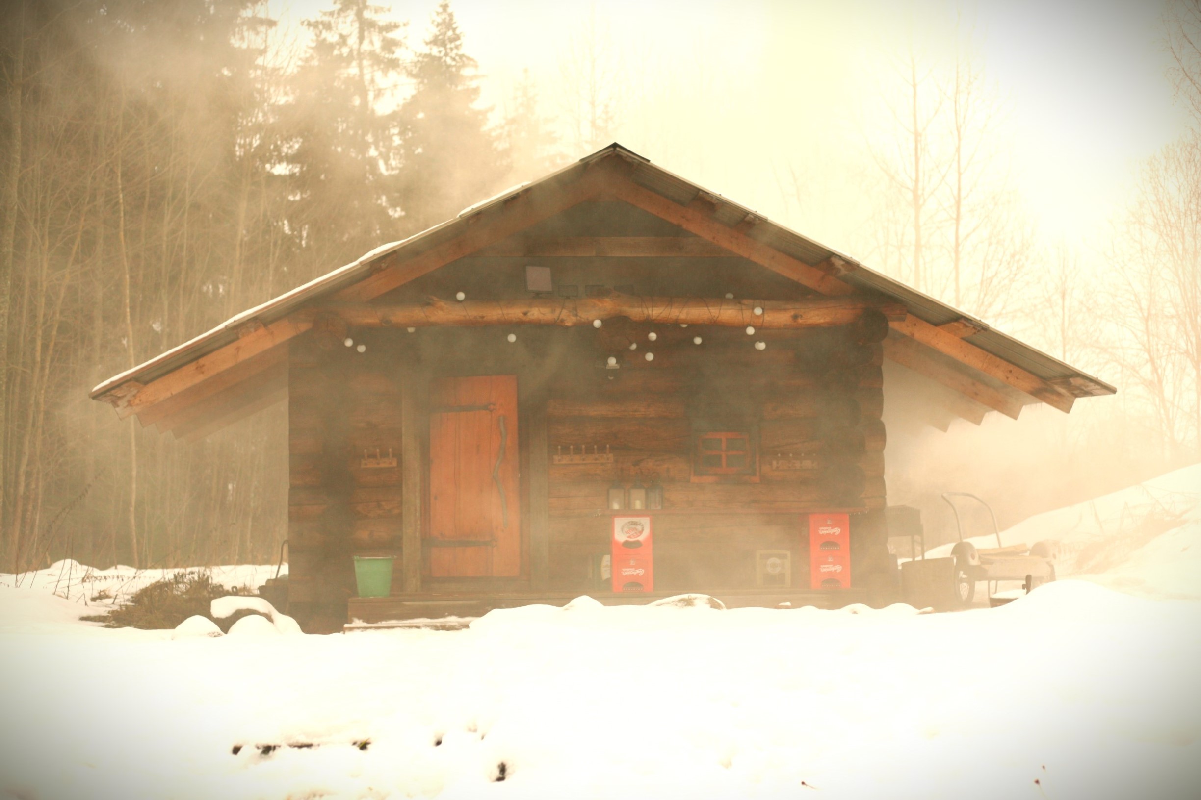 Smoke sauna in Jantsu Talu (Jantsu Farm)