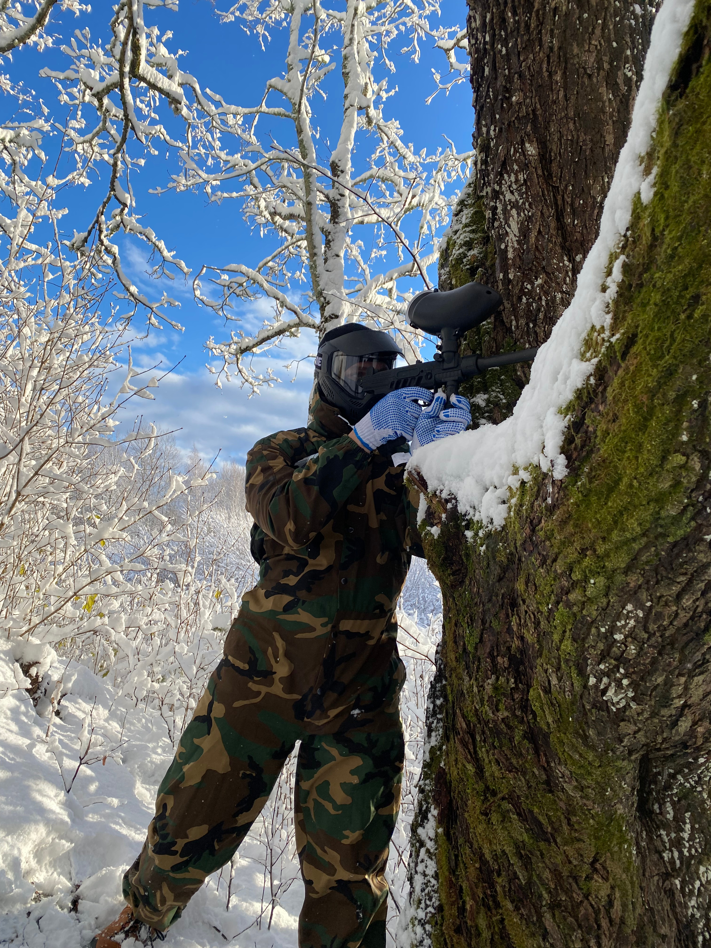 The magic of winter combat in Pärnu County paintball