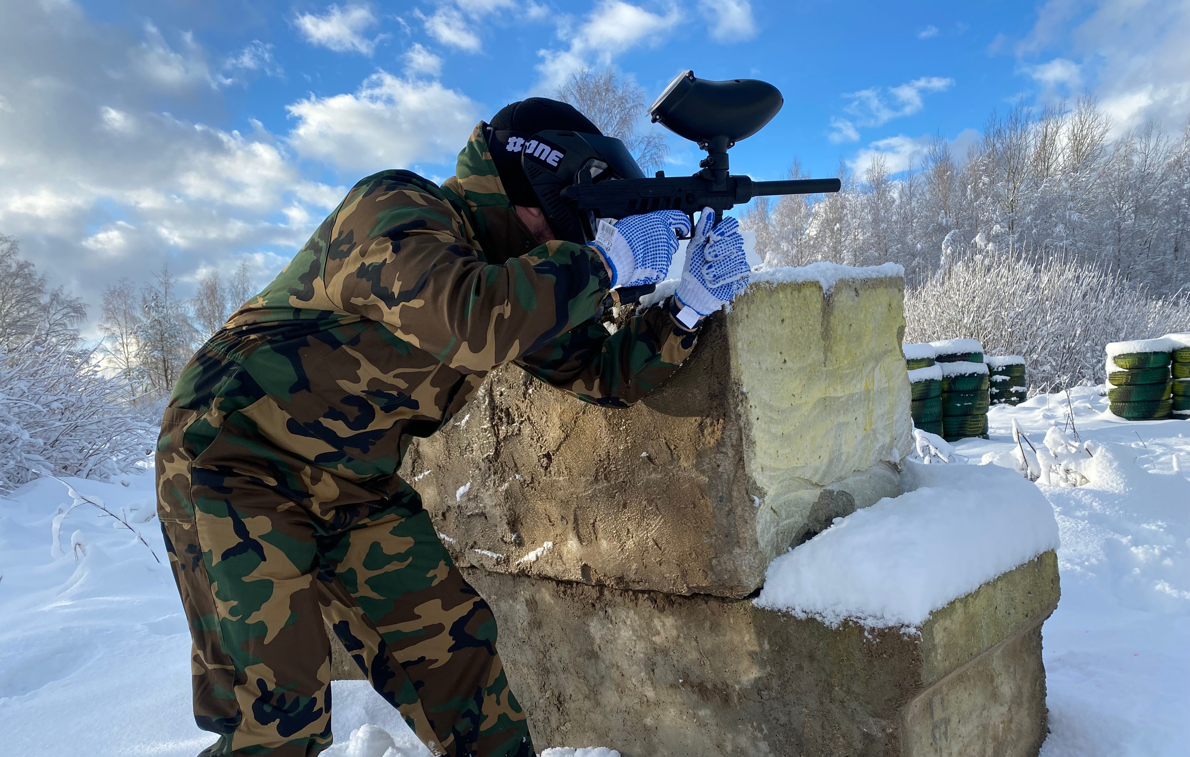Ambush in the Snow: Paintball Tactics in the Winter Season