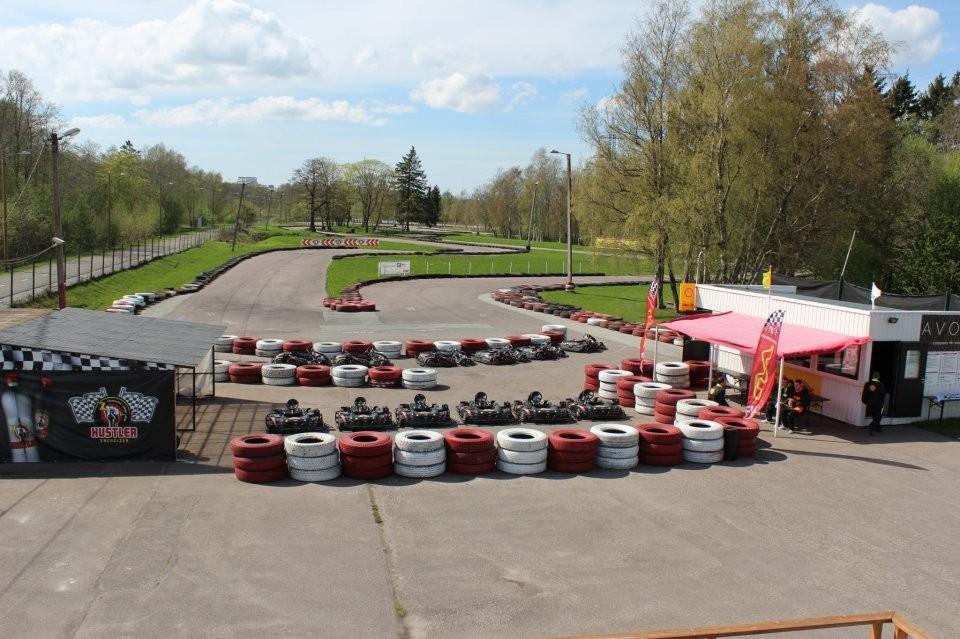 Outdoor karting track of FK Centre