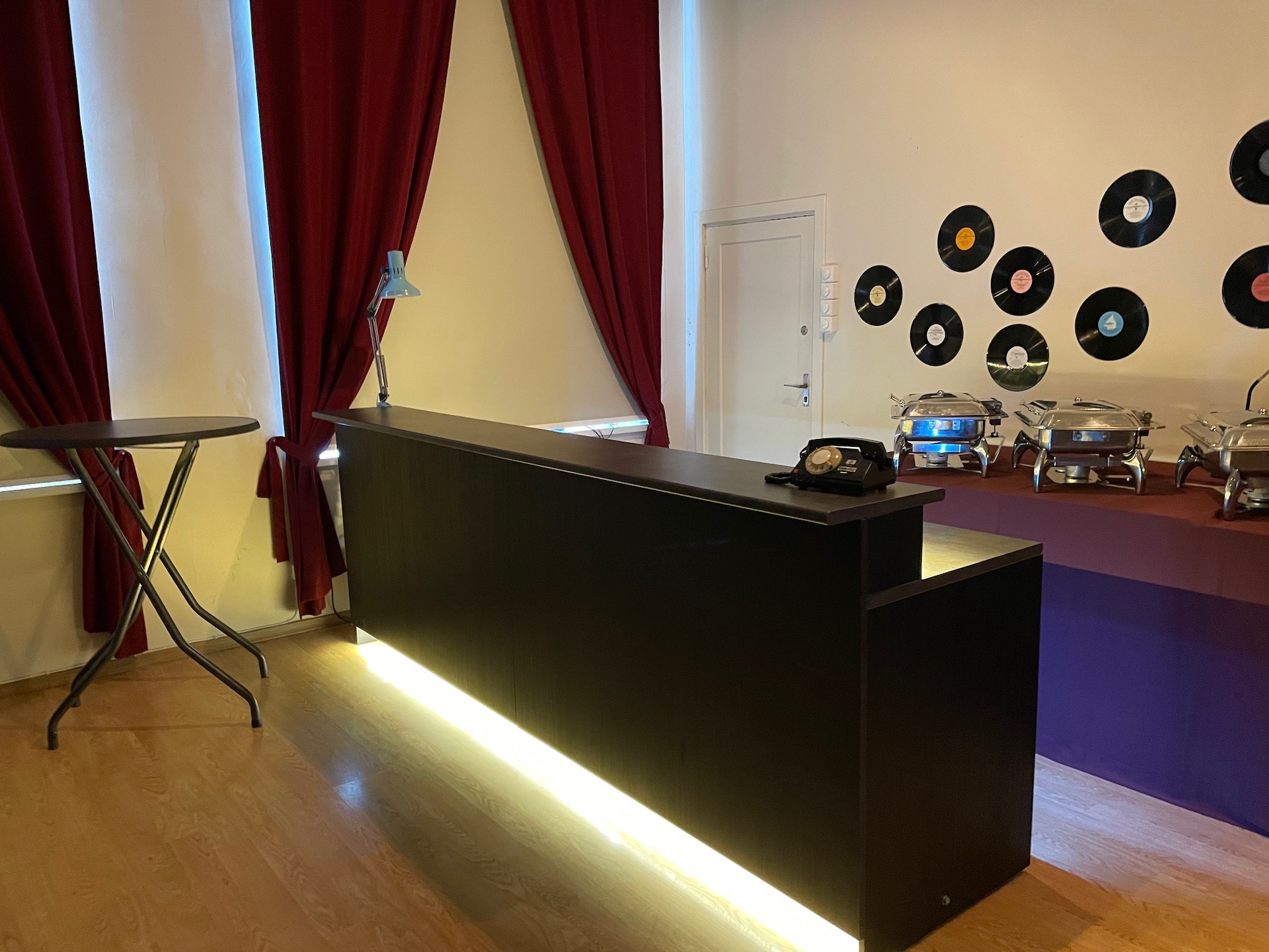 The Fishermen's Clubhouse offers bar service for various events.