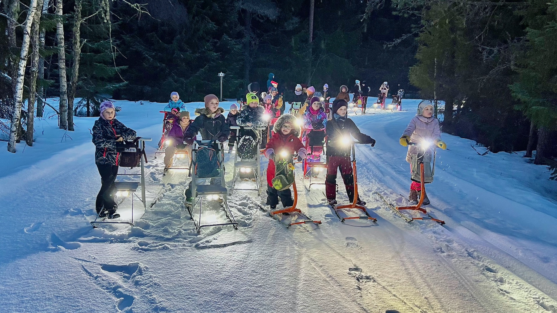 Tõukekelgumatk peredele, koolidele, sõpradele Kõrvemaal