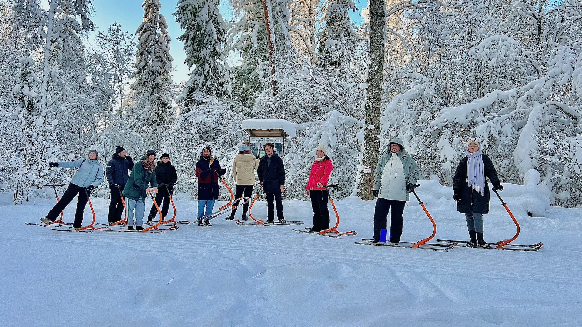 Tõukekelgumatk sõpradele Kõrvemaal