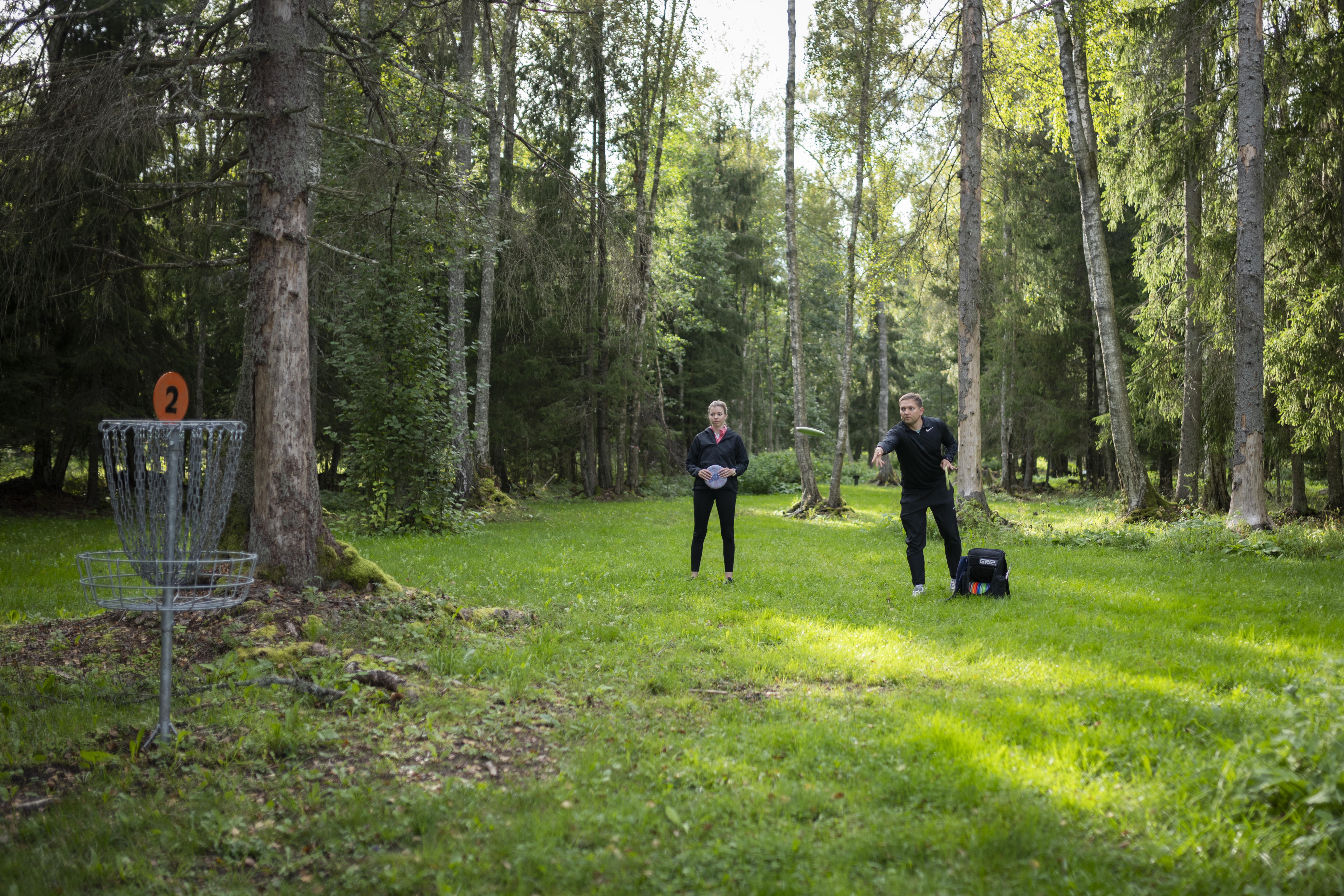 Discgolfi rada Kesk-Eestis Toosikannul