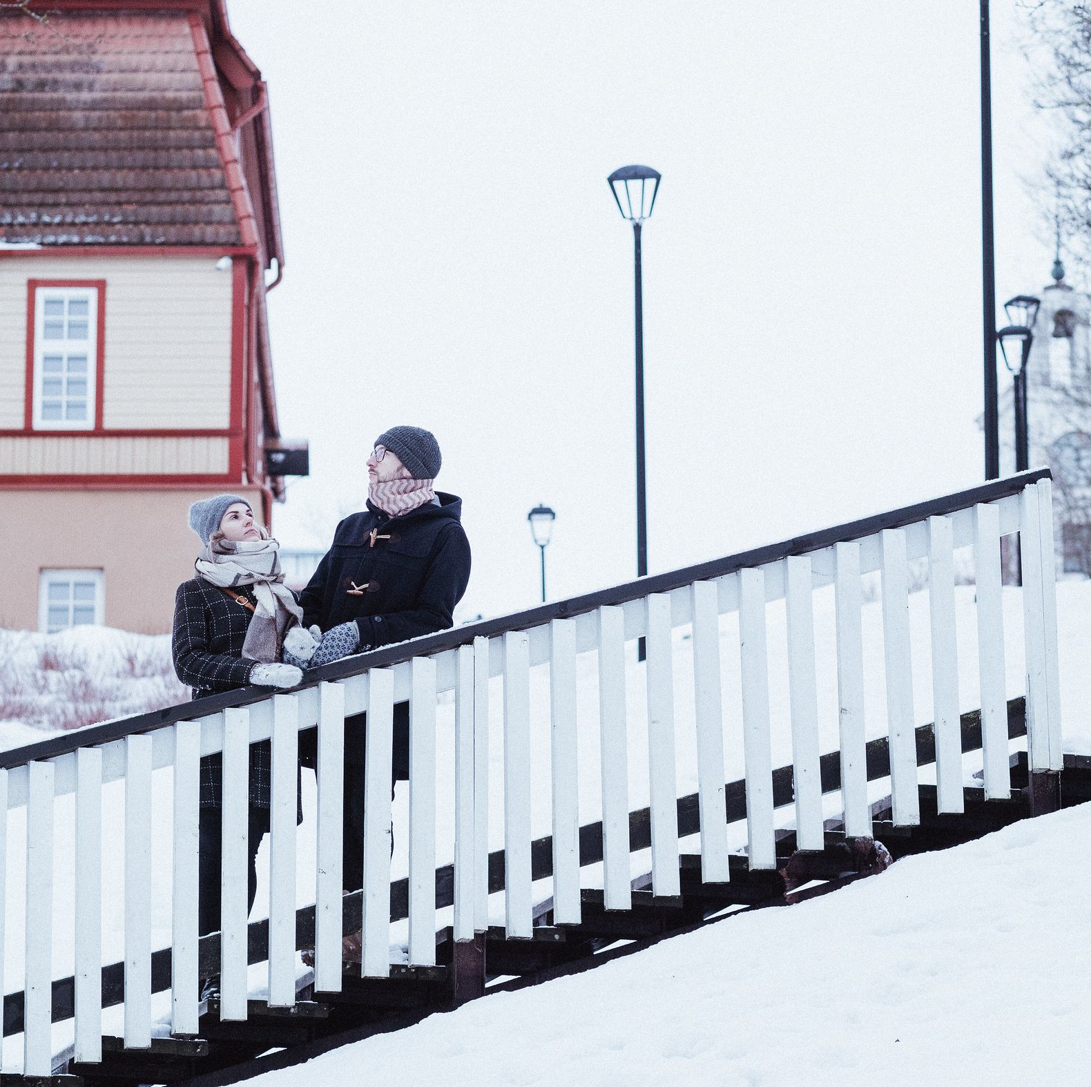 The stairs of the Trepimägi in Viljandi were constructed around the end of the 19th century and the beginning of the 20th century in order to improve 