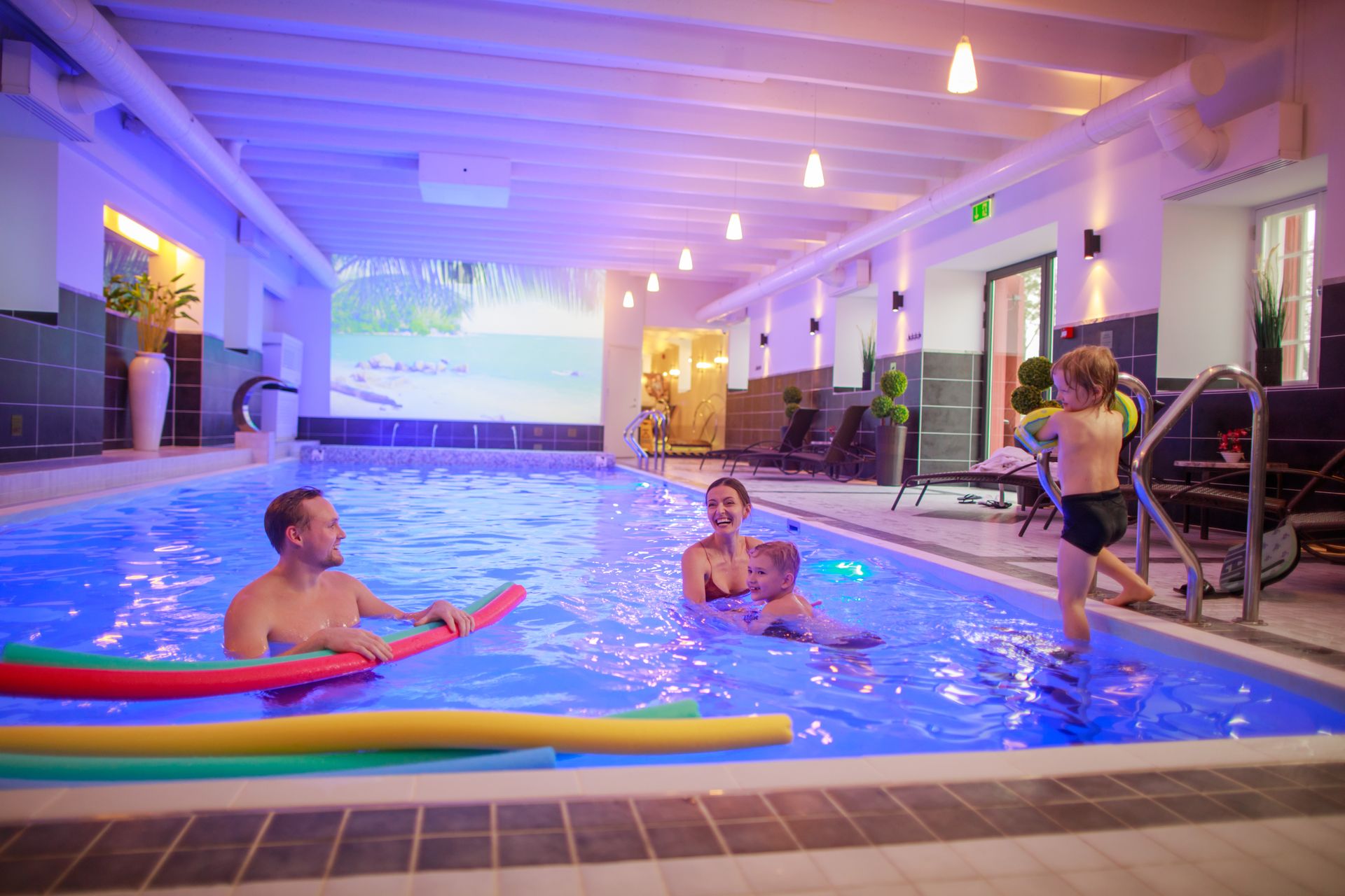 Vihula Manor swimming pool and sauna center in Lahemaa