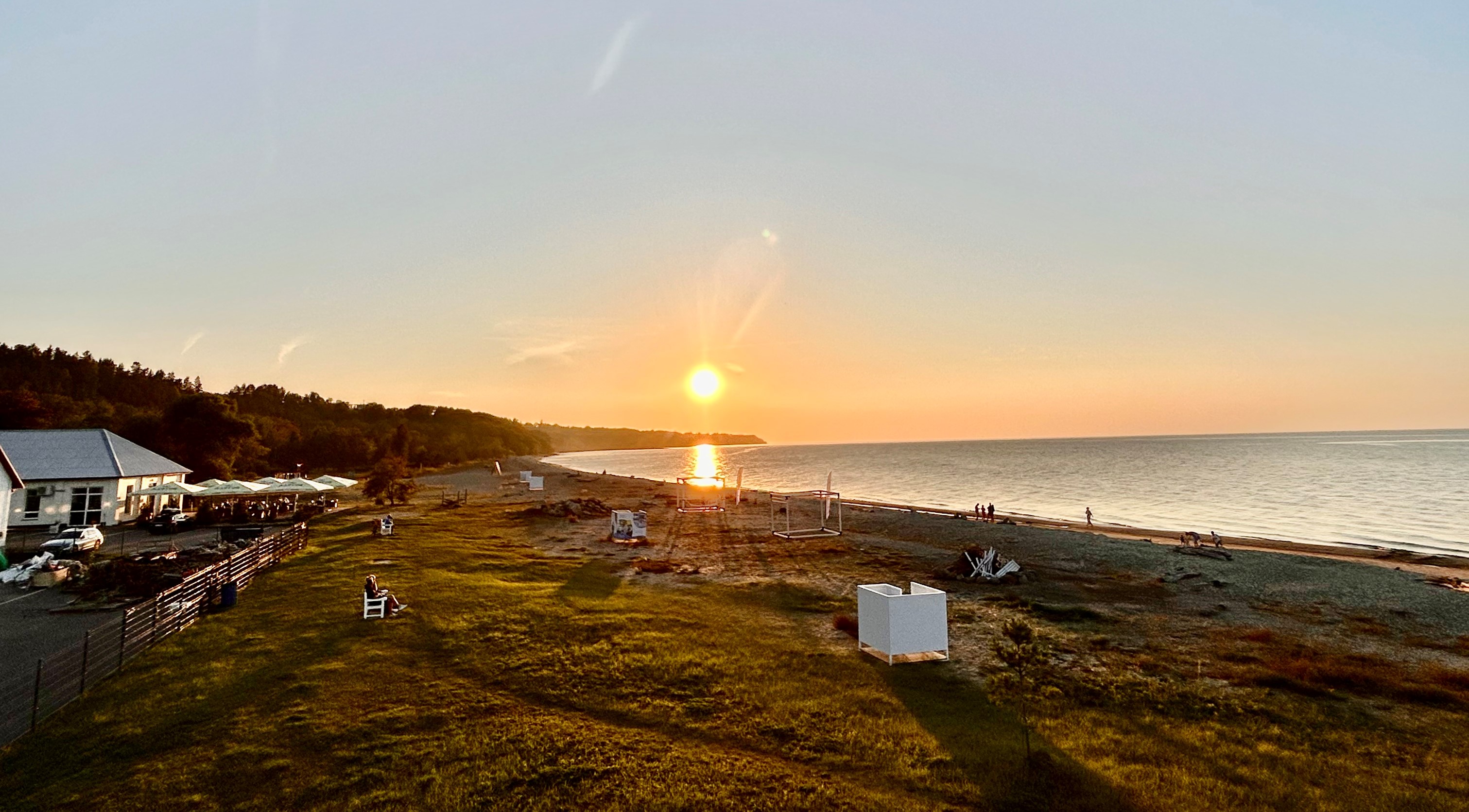 Sunset Huch tornist vaade Toila randa