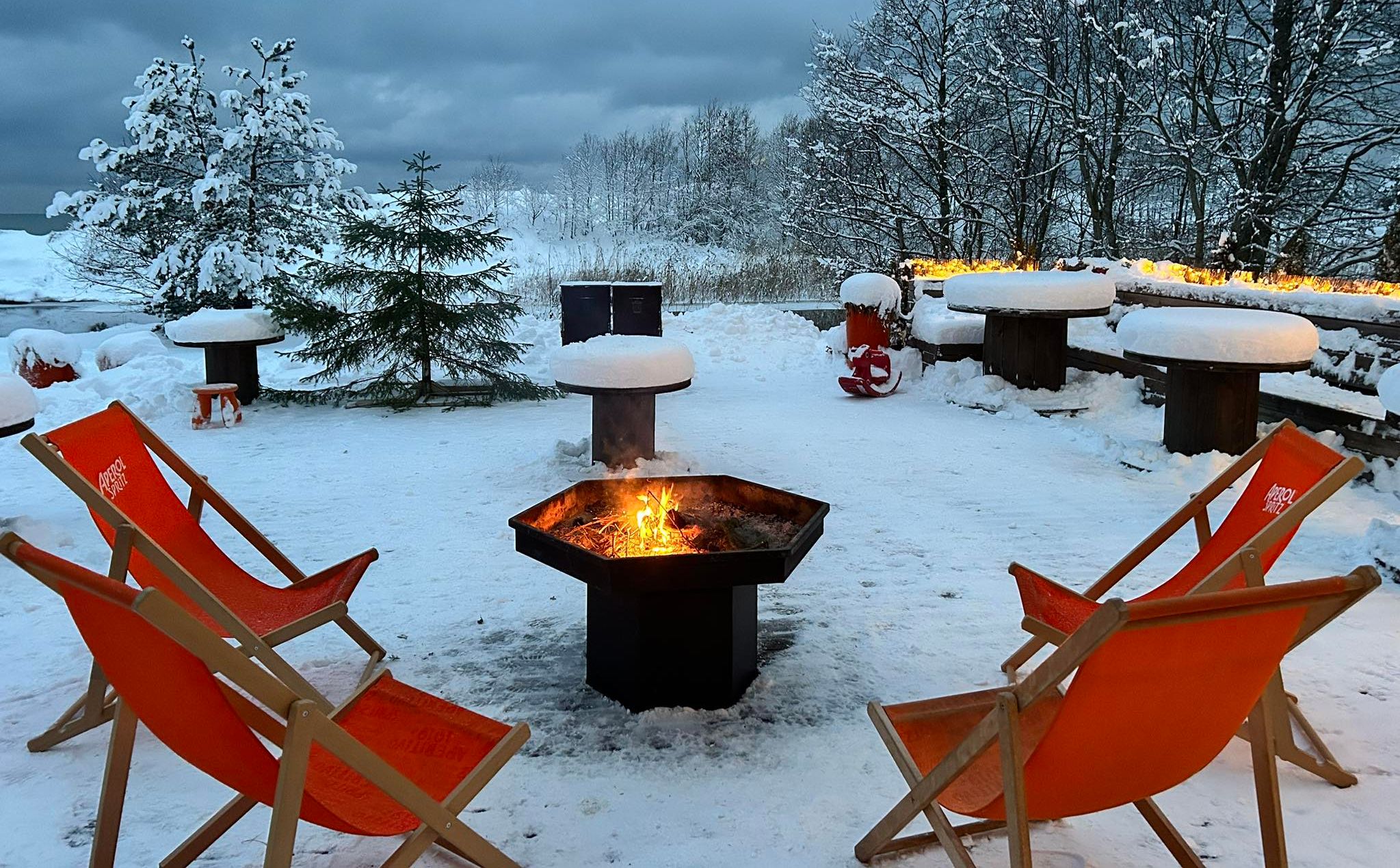 Jõesuu Lounge talvel