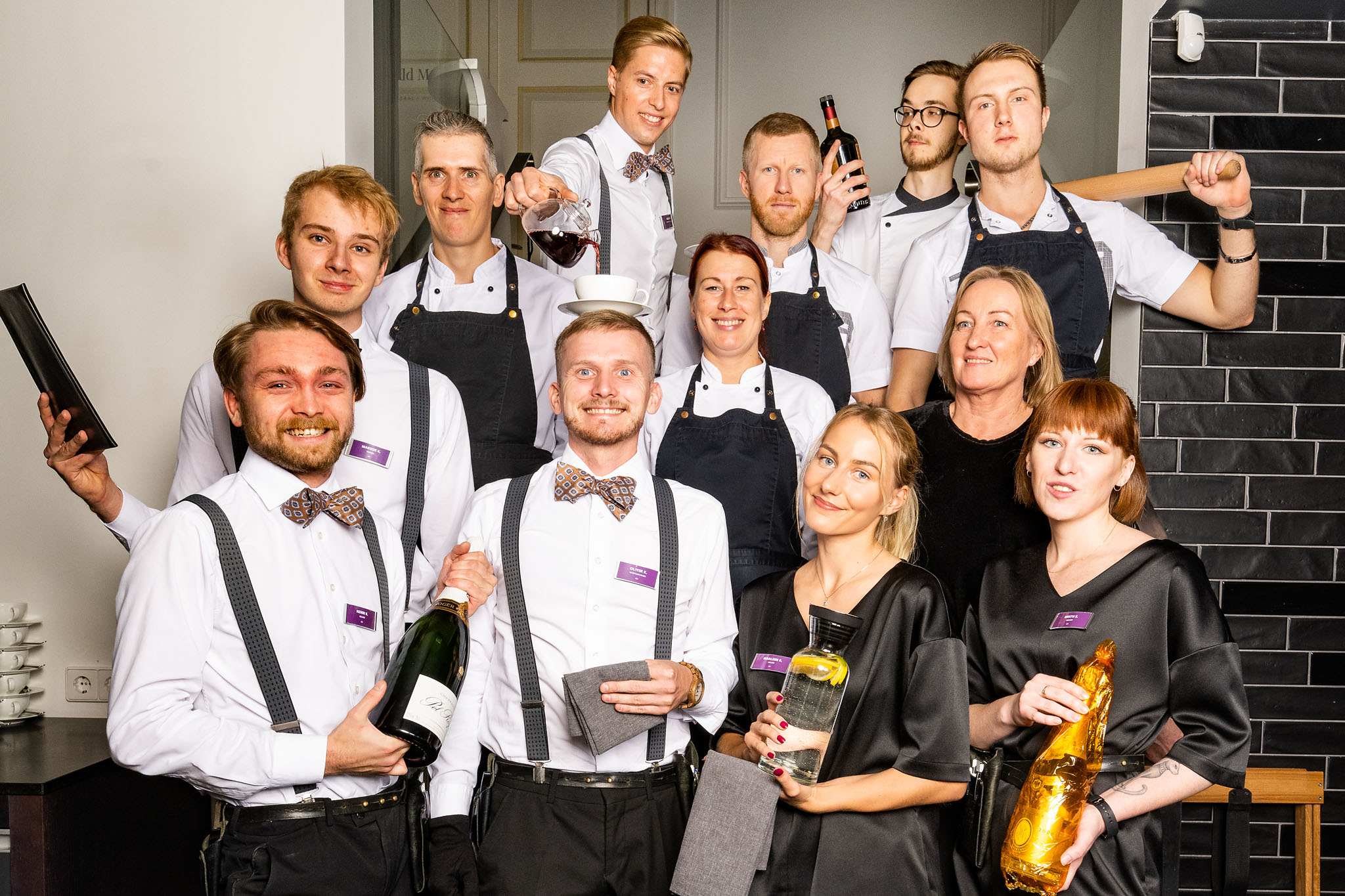 Hõlm Restaurant's wonderful team