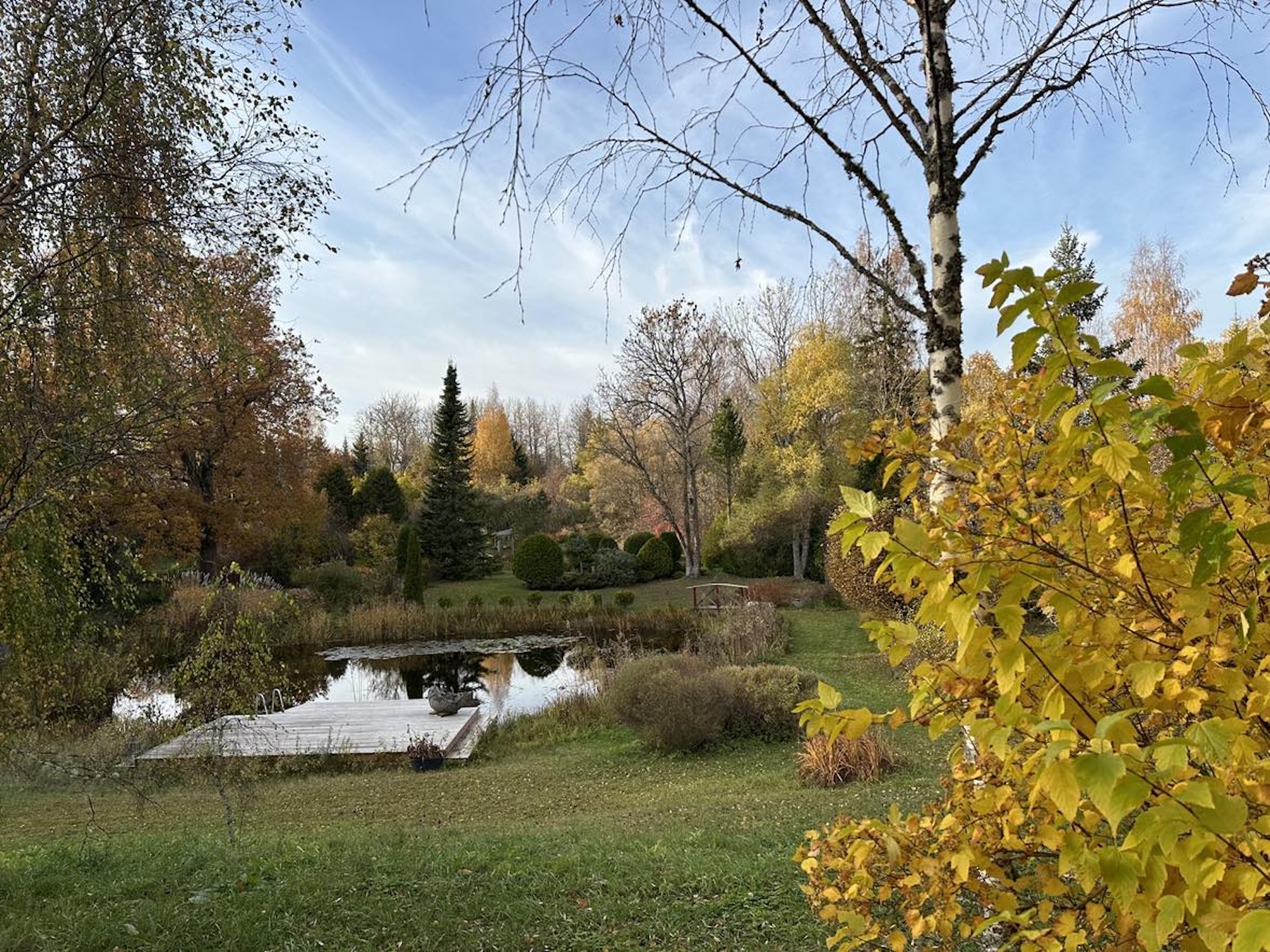 Dendropark Smaragd sügisel