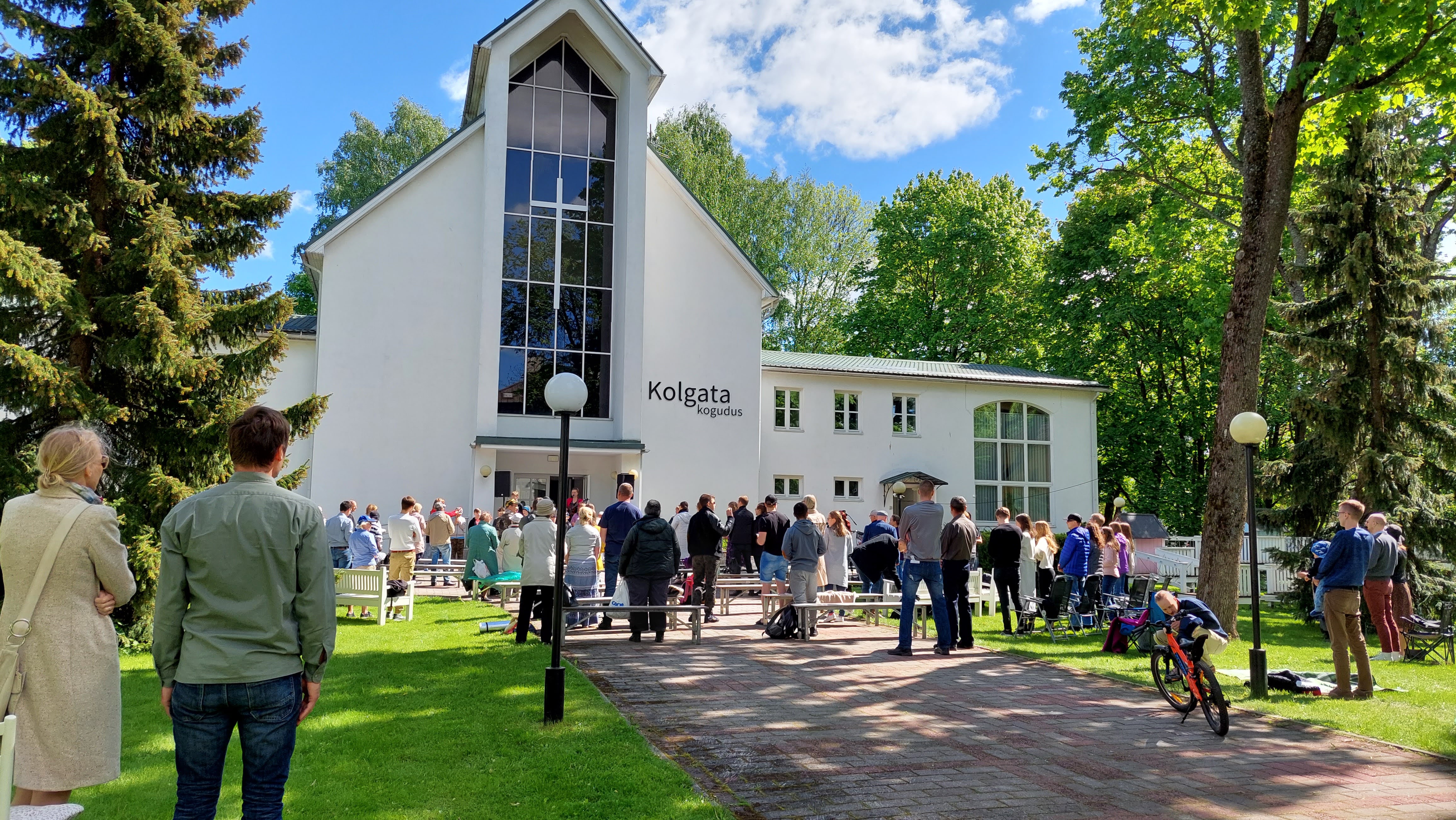 Tartu Kolgata baptistikoguduse hoone välivaade