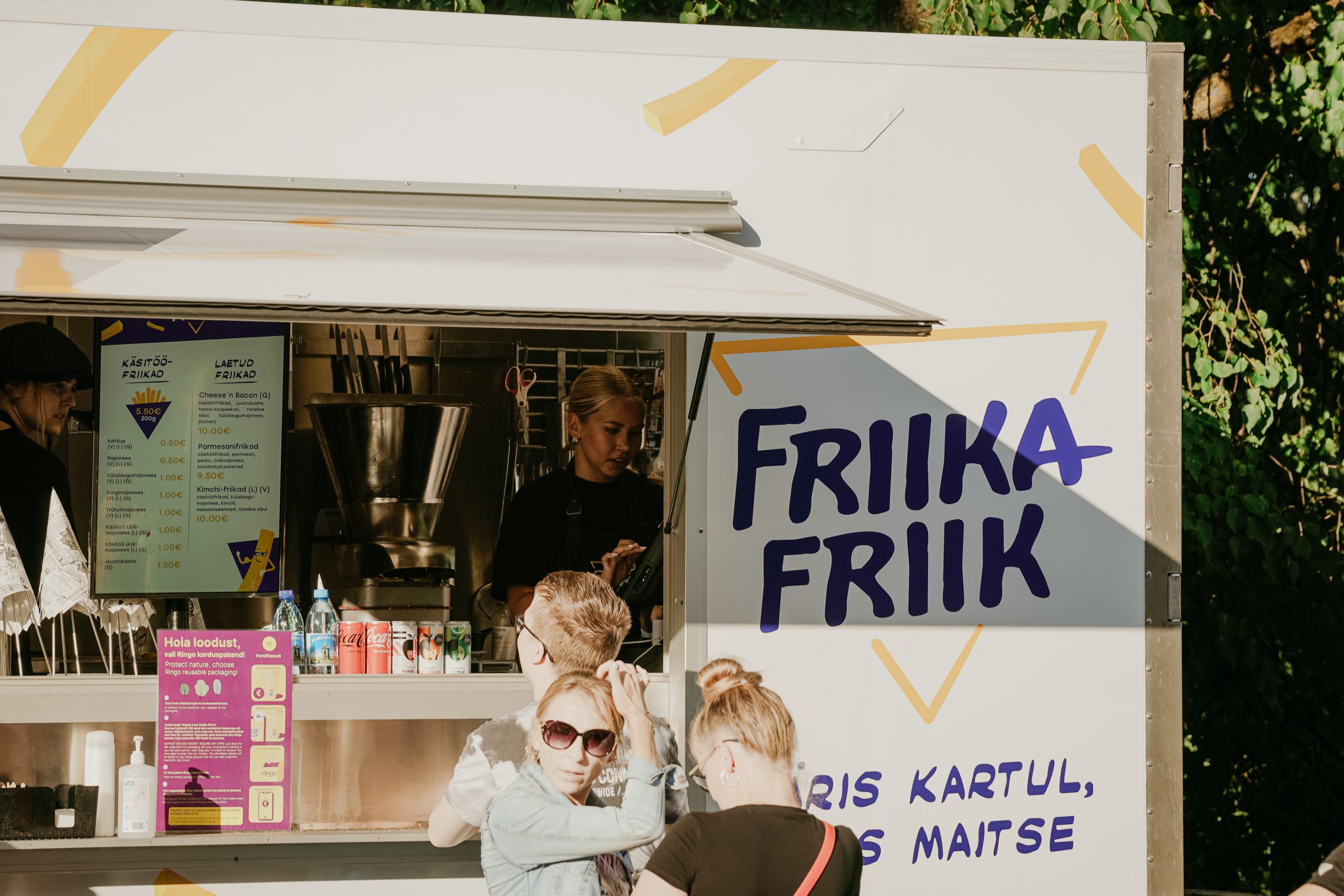 Fritten von Friikafriik auf dem Food- und Weinfestival Tartu