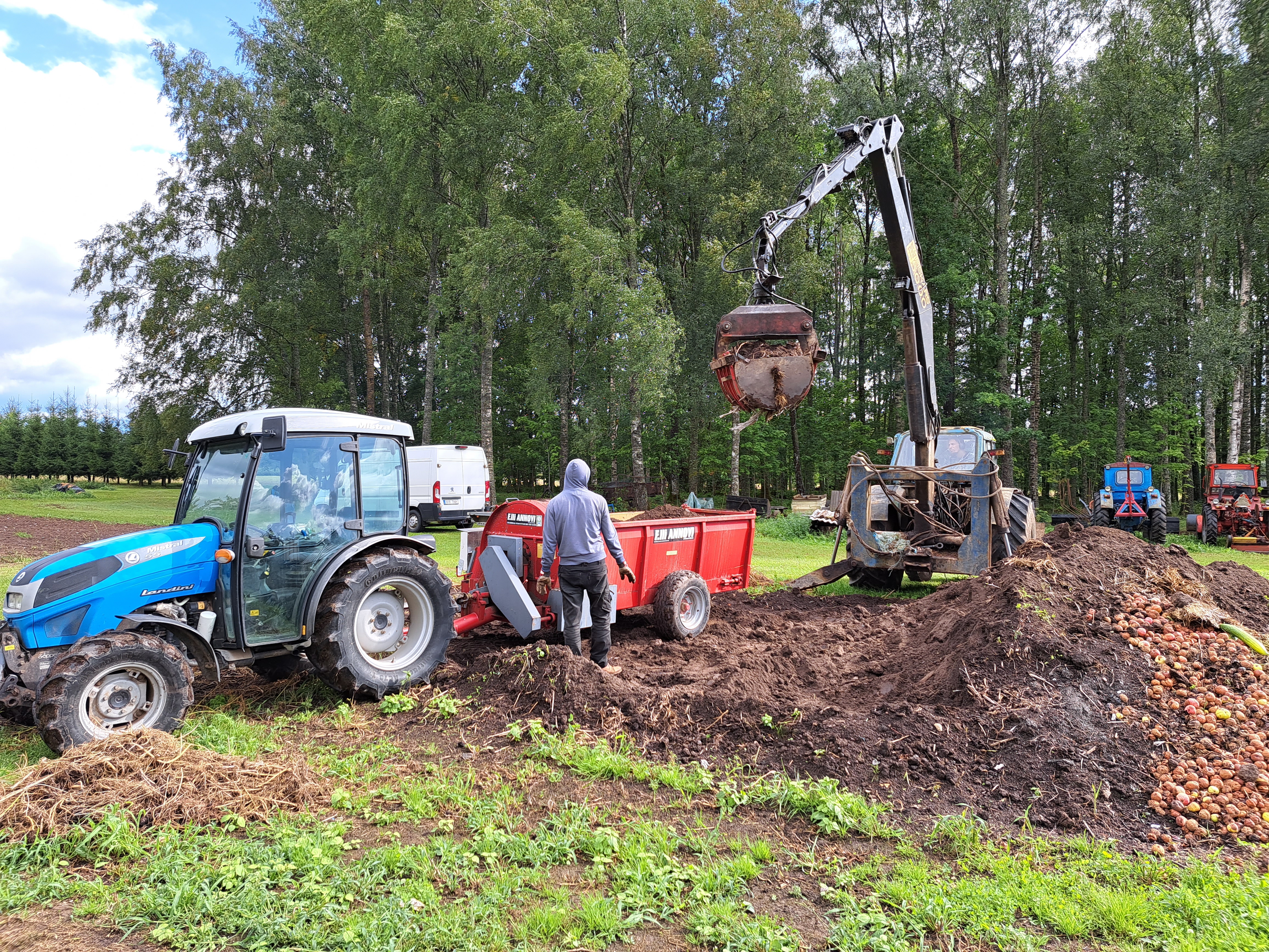Langemaa põllutööd