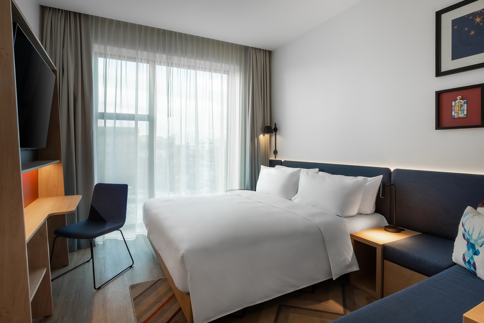 Hampton by Hilton Tallinn Guest Room