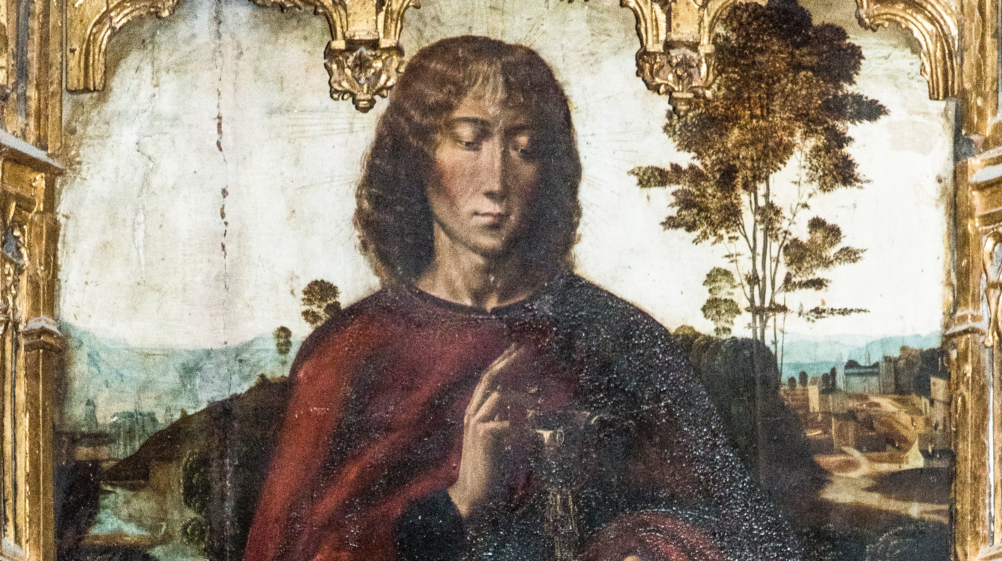 Apostel Johannes. Detail