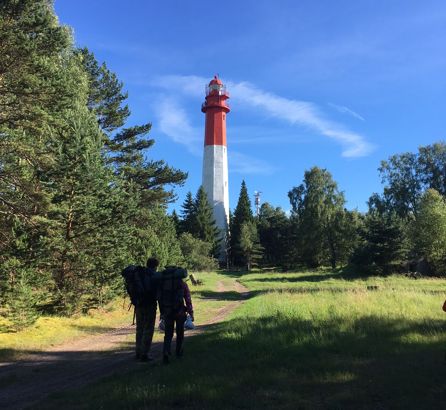 Naissaare tuletorni matkamine