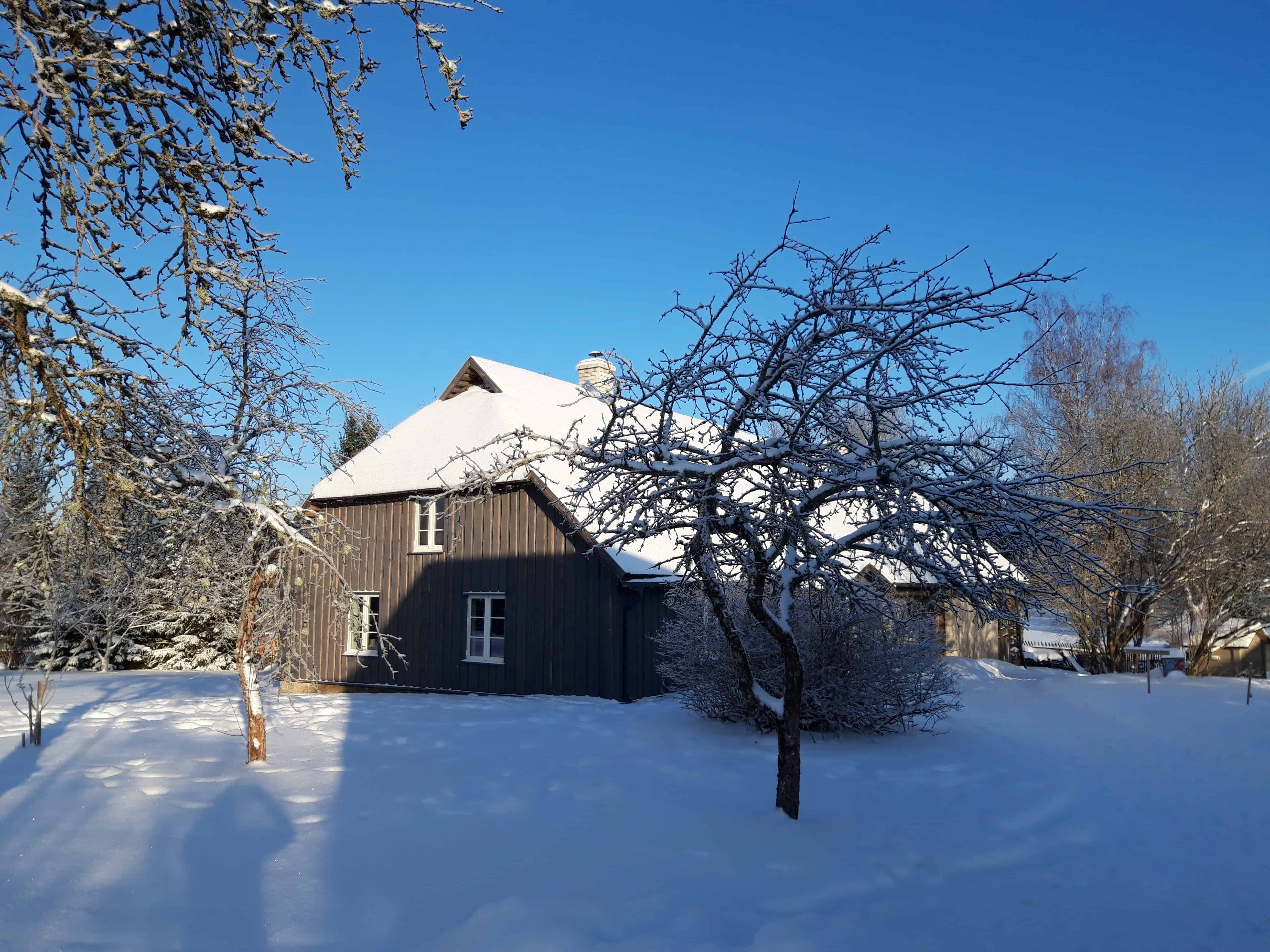 Tagametsa Loovusmaja talvel