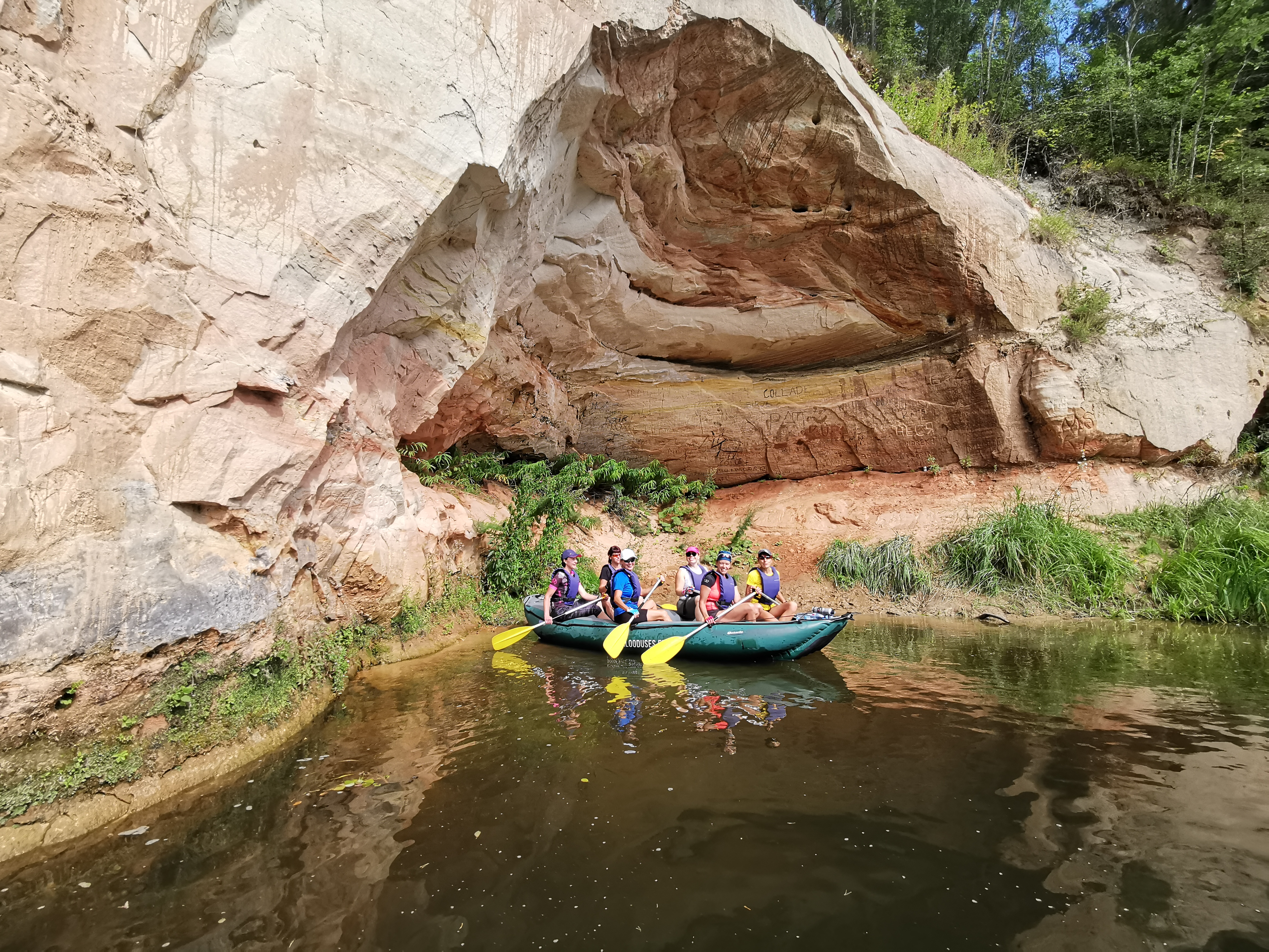 Rafting on River Võhandu