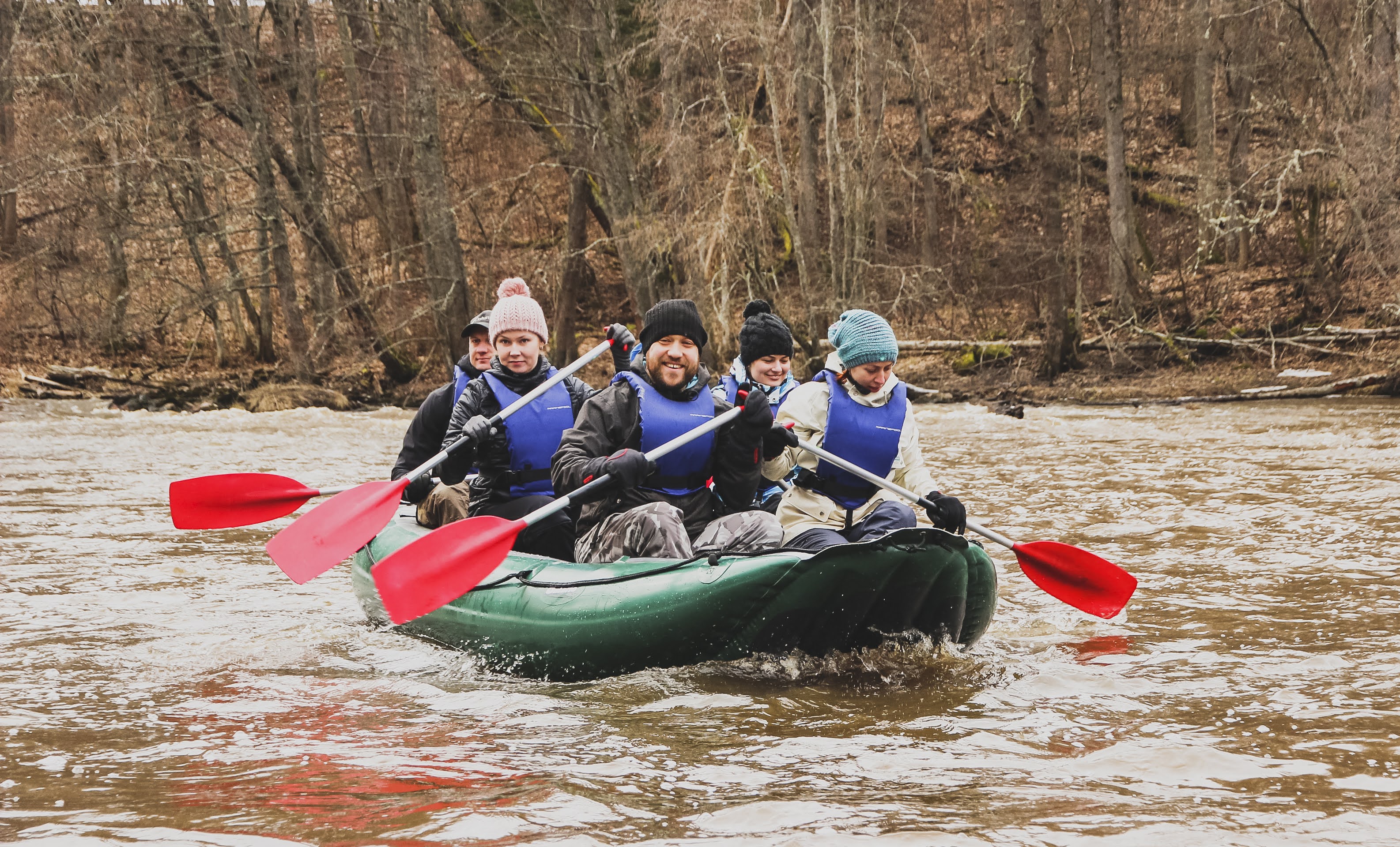 Rafting on River Võhandu